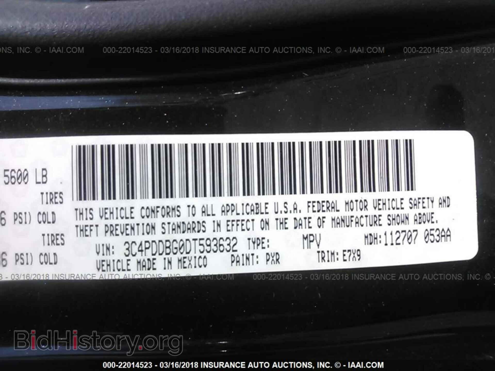 2013 Dodge Journey - VIN: 3C4PDDBG0DT593632 - Photo 9