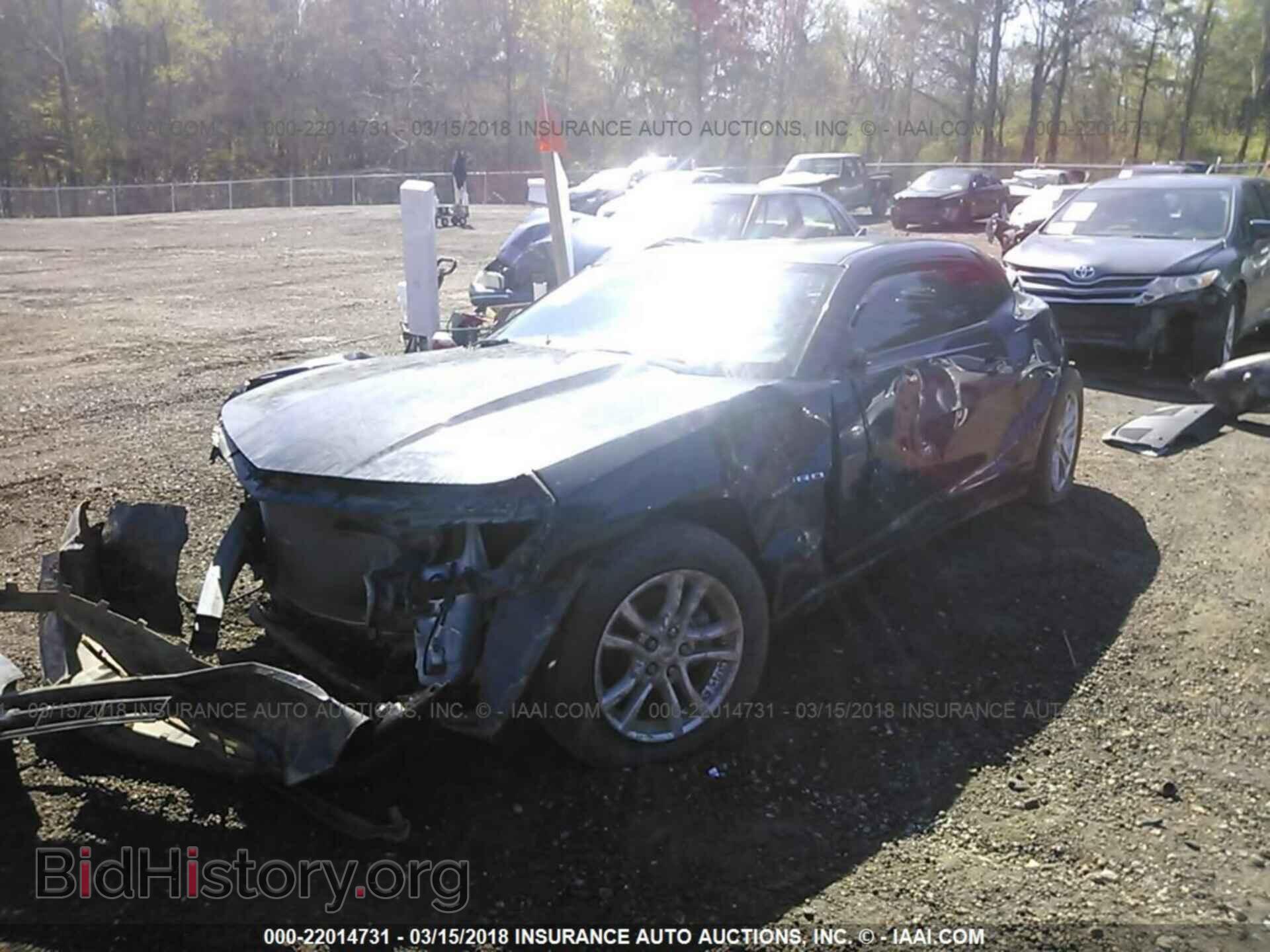 2014 Chevrolet Camaro - VIN: 2G1FA1E36E9285812 - Фото 2