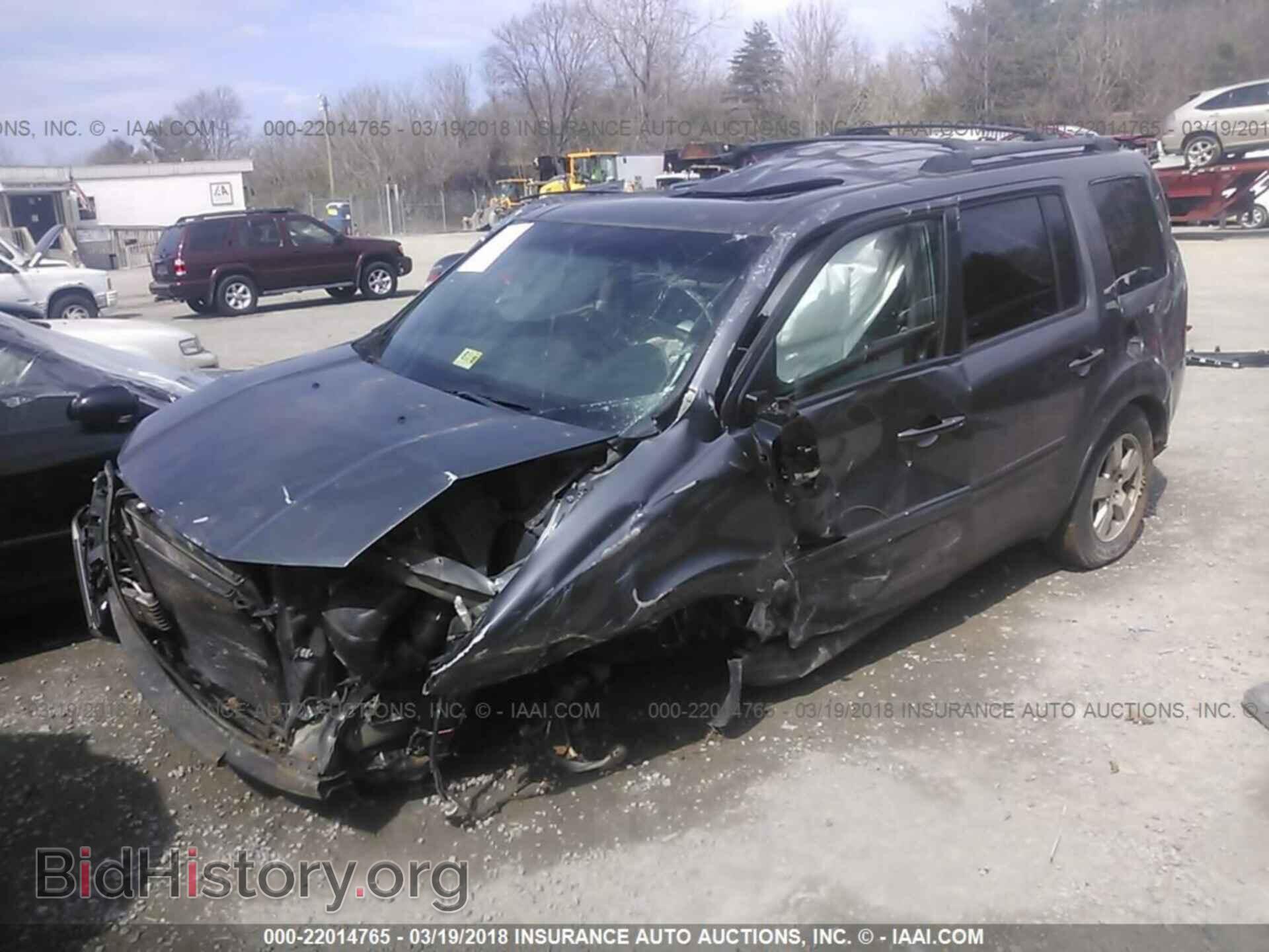 2011 Honda Pilot - VIN: 5FNYF4H69BB060428 - Фото 2