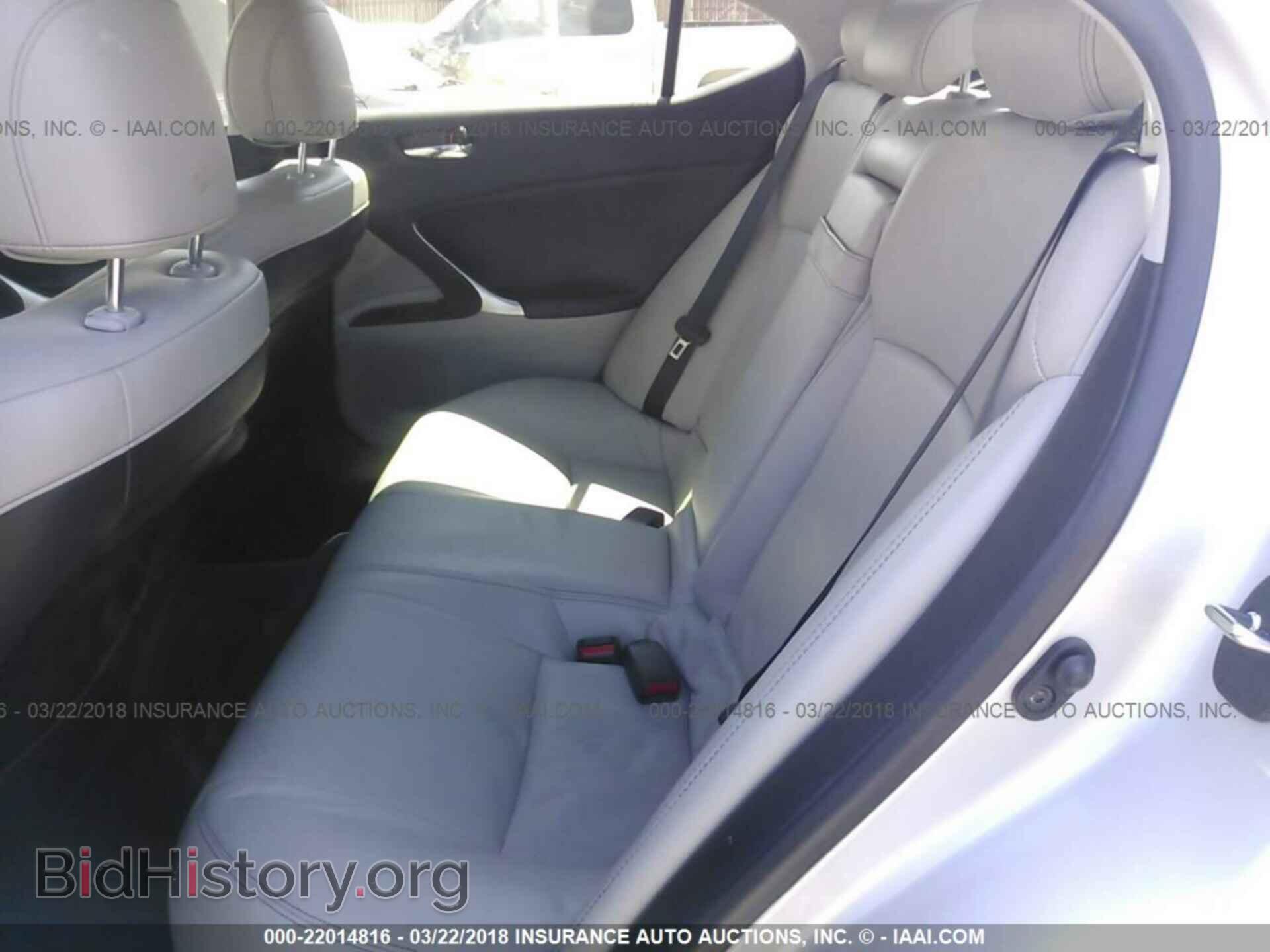 2012 Lexus Is - VIN: JTHBF5C26C5172136 - Photo 8