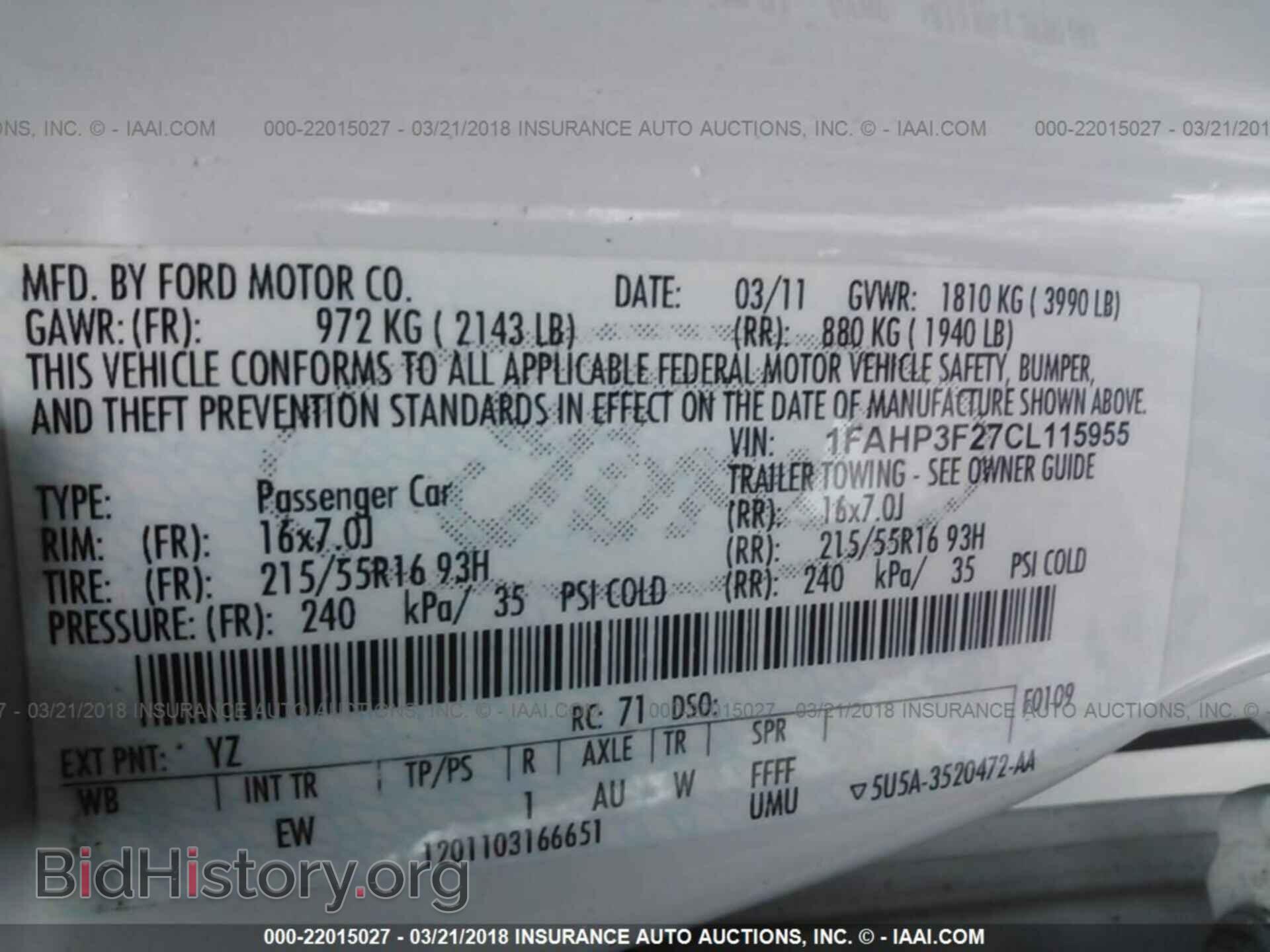 2012 Ford Focus - VIN: 1FAHP3F27CL115955 - Photo 9