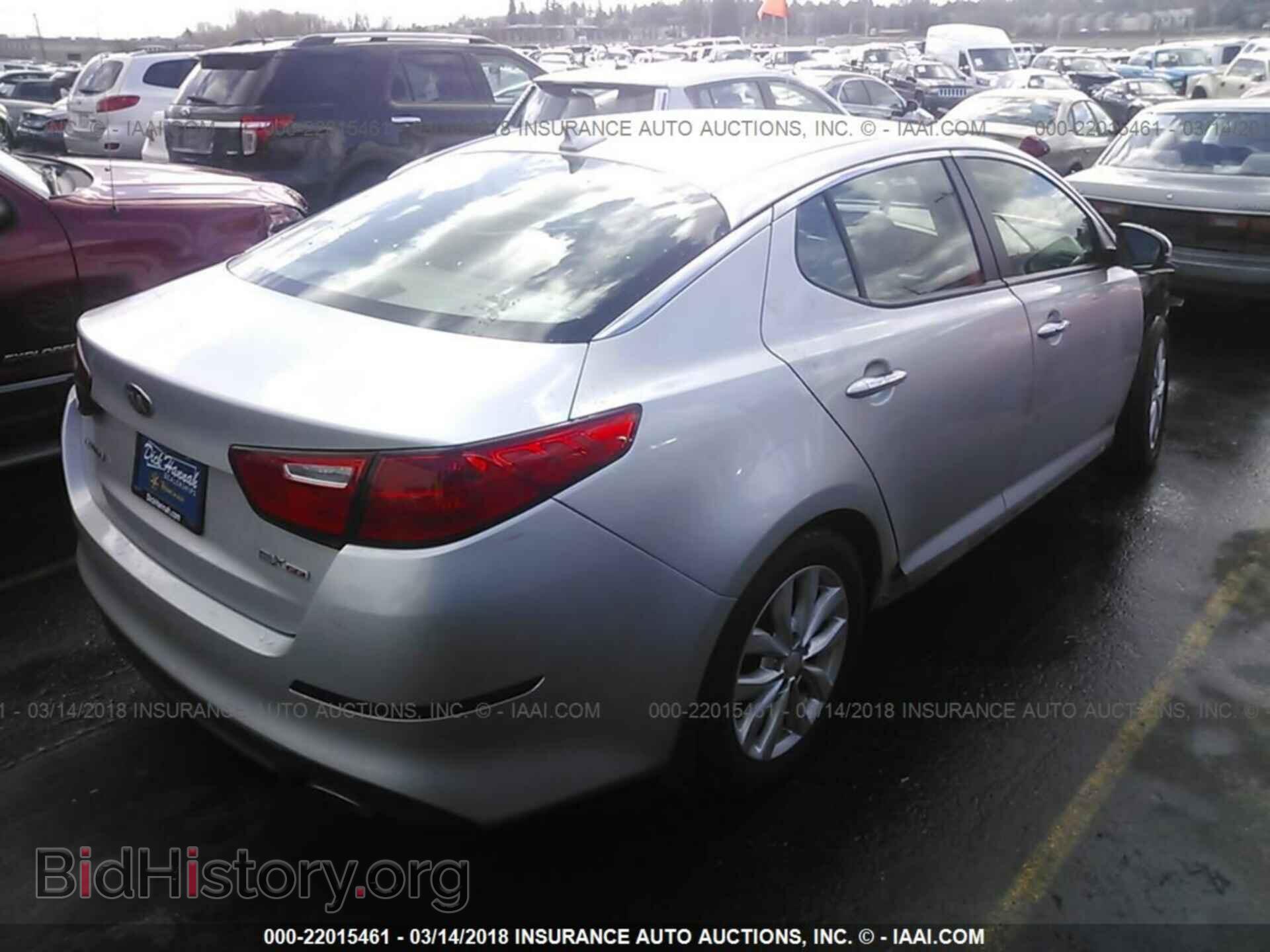 2014 Kia Optima - VIN: 5XXGN4A73EG259283 - Фото 4