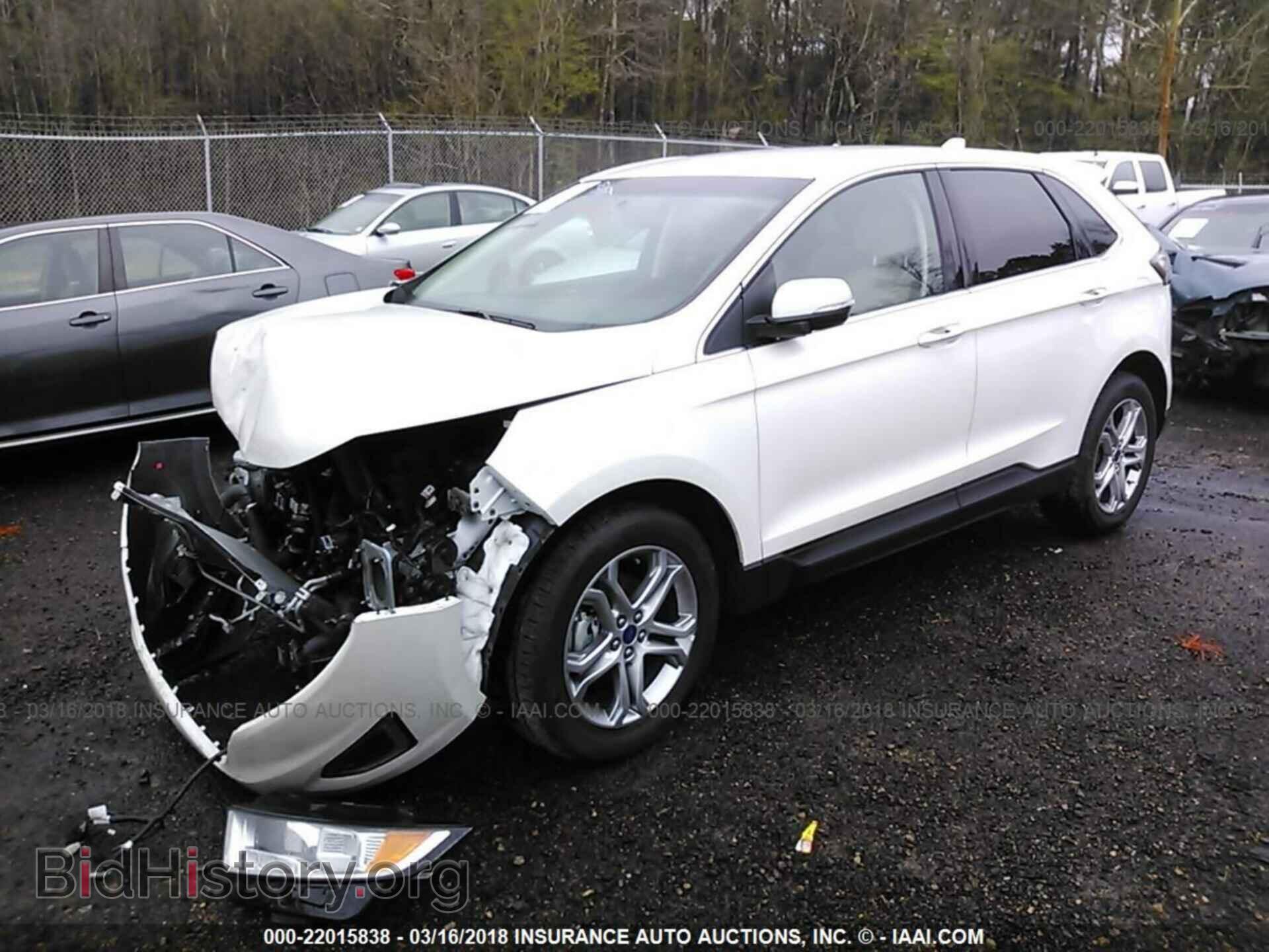 2016 Ford Edge - VIN: 2FMPK3K95GBC34256 - Фото 2