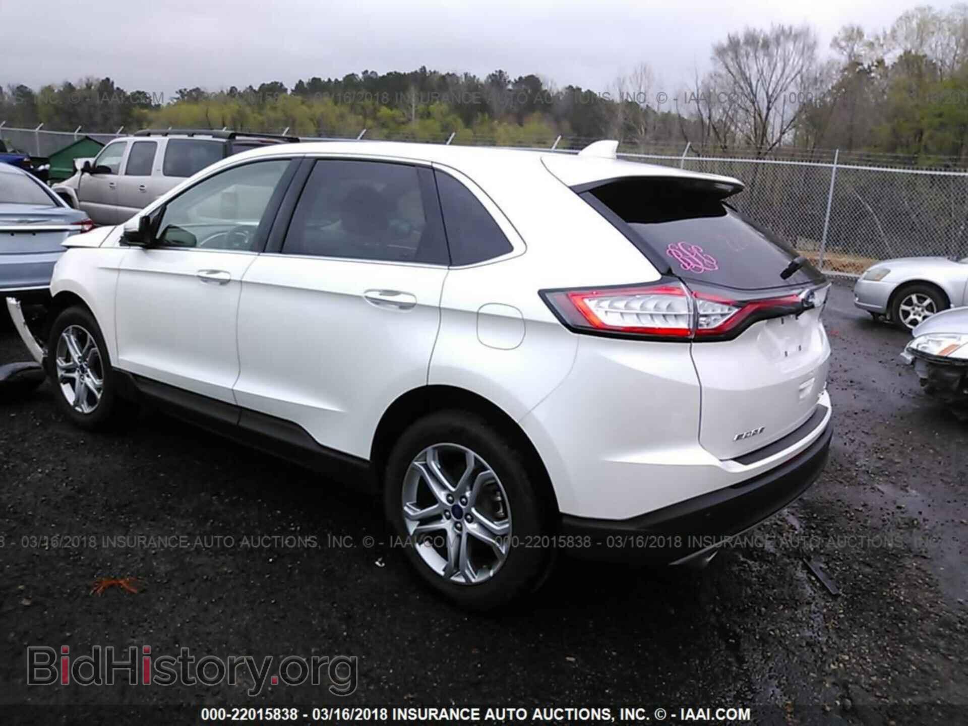 2016 Ford Edge - VIN: 2FMPK3K95GBC34256 - Фото 3