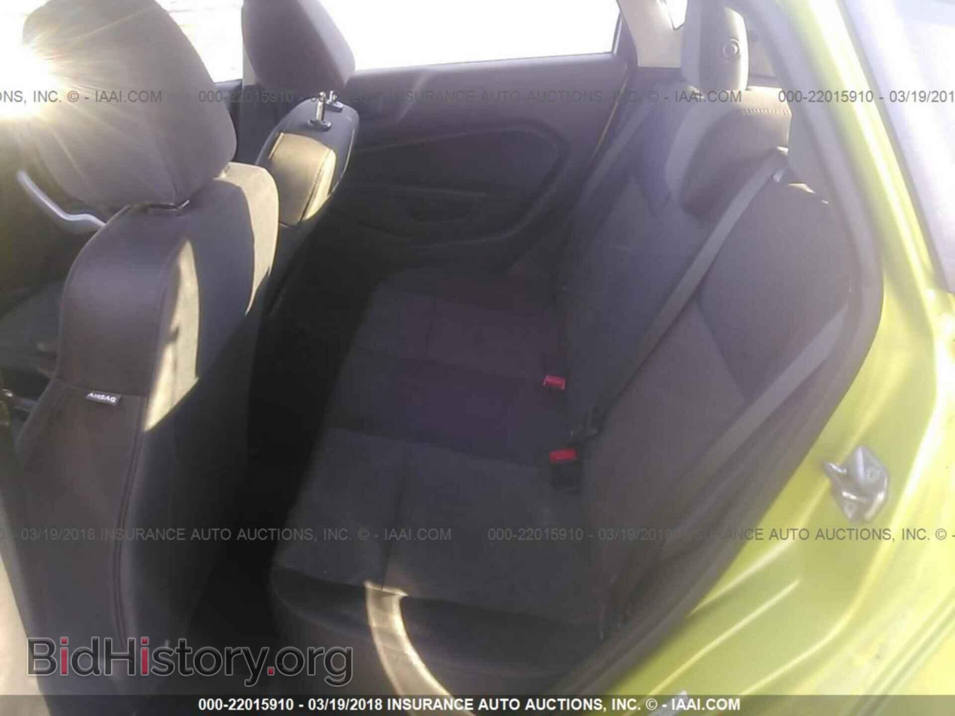 2013 Ford Fiesta - VIN: 3FADP4EJ1DM184458 - Фото 8
