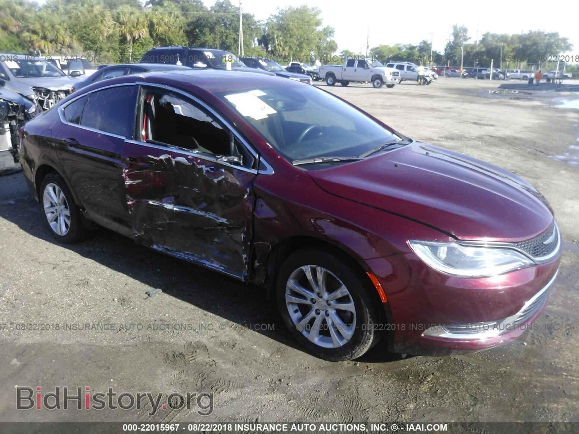 Photo 1C3CCCAB1GN120249 - Chrysler 200 2016