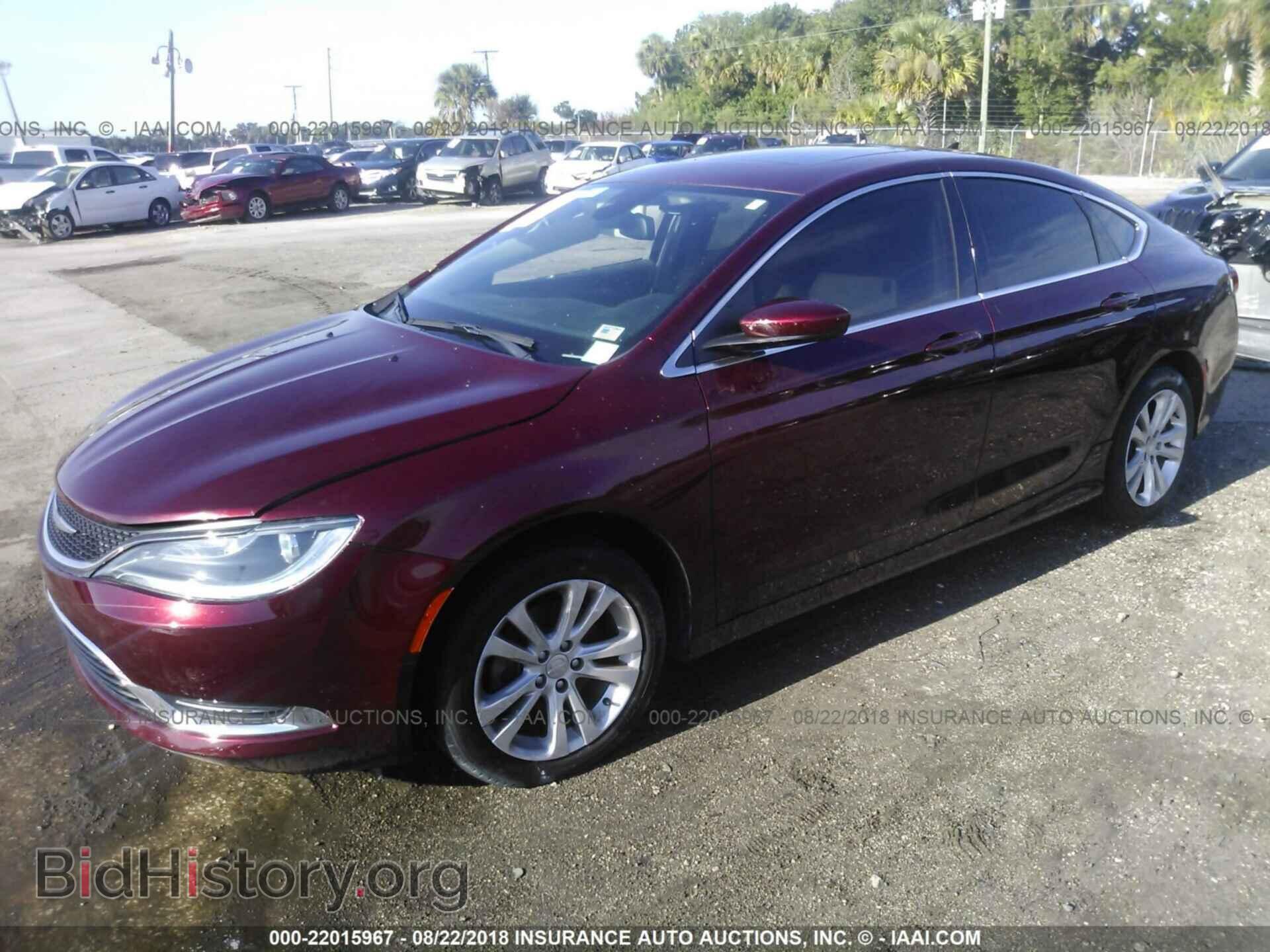 2016 Chrysler 200 - VIN: 1C3CCCAB1GN120249 - Photo 2
