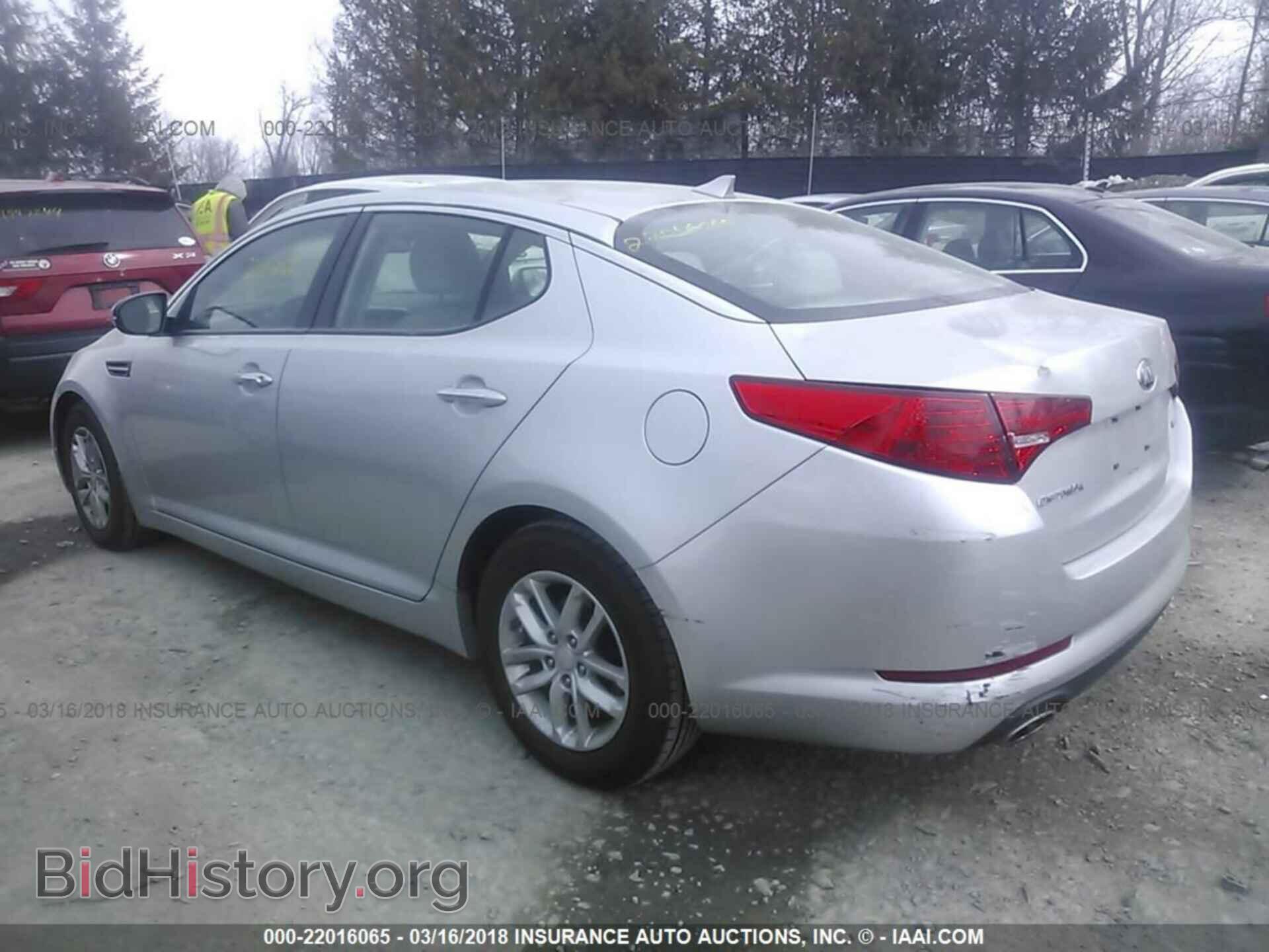 2013 Kia Optima - VIN: KNAGM4A7XD5396563 - Фото 3
