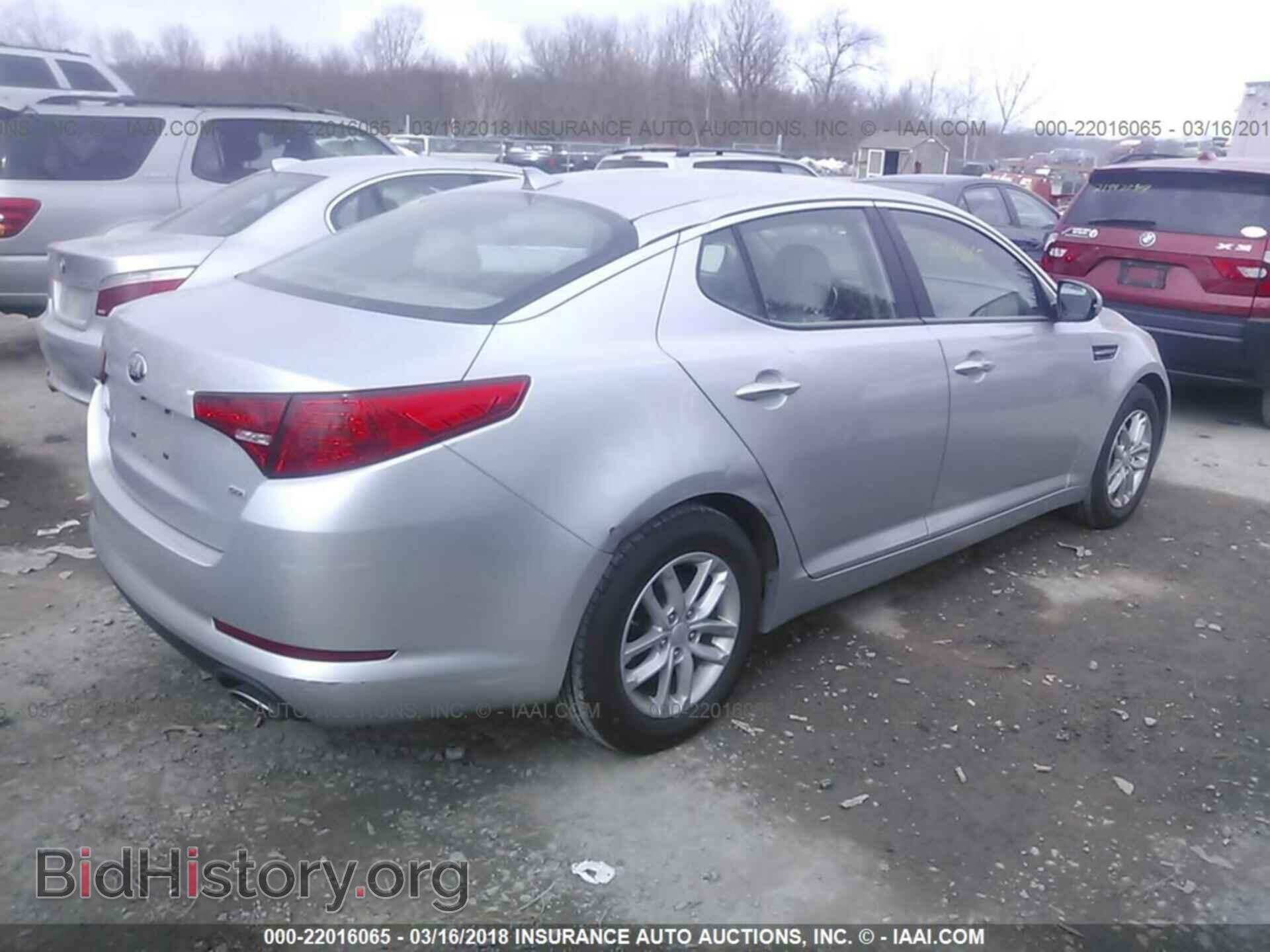2013 Kia Optima - VIN: KNAGM4A7XD5396563 - Фото 4