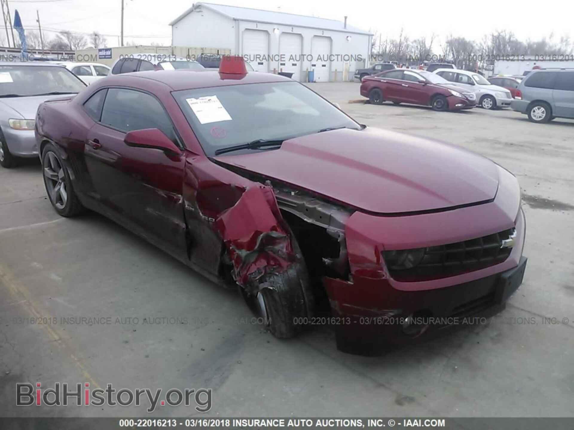 Фотография 2G1FB1E30C9204149 - Chevrolet Camaro 2012
