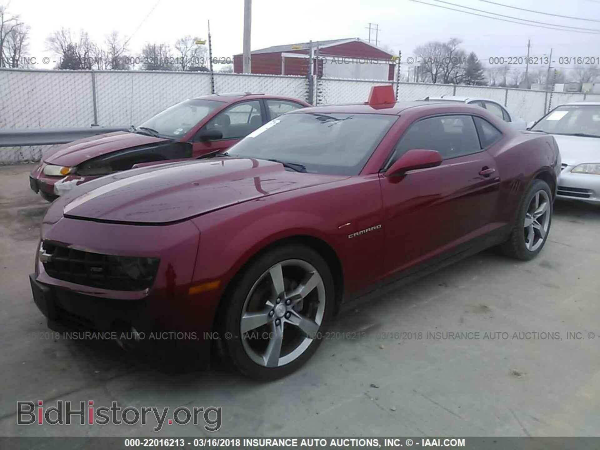 2012 Chevrolet Camaro - VIN: 2G1FB1E30C9204149 - Фото 2