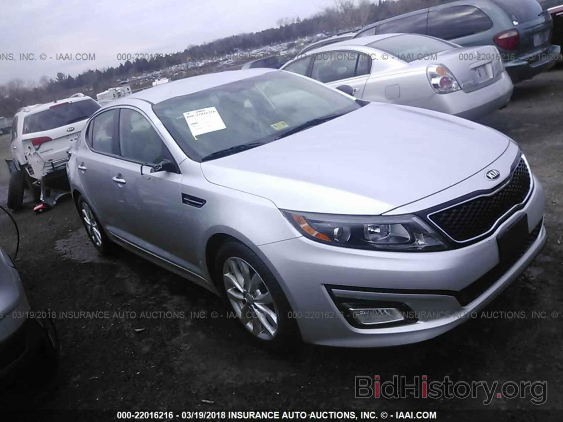 Photo 5XXGM4A78EG329380 - Kia Optima 2014