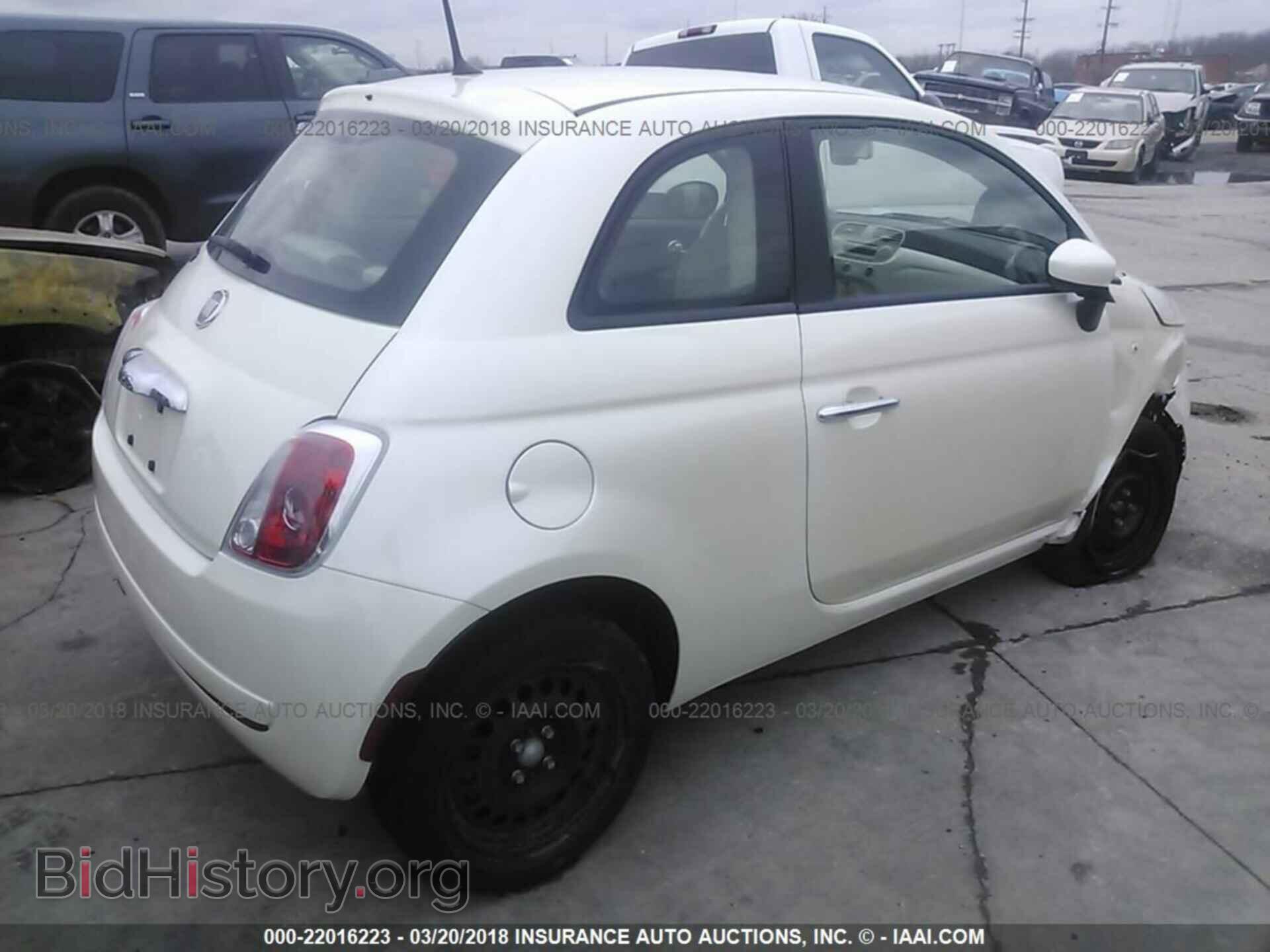 2012 Fiat 500 - VIN: 3C3CFFAR1CT211814 - Фото 4