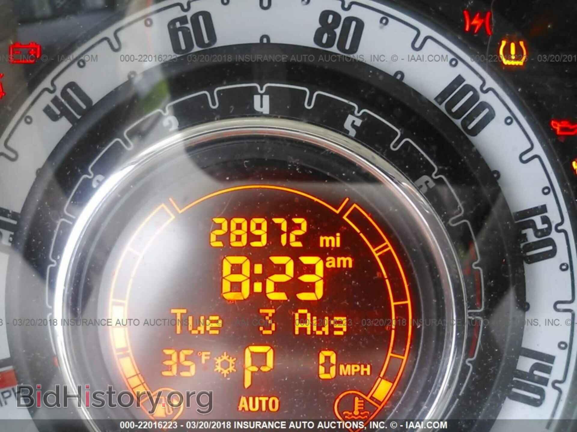 2012 Fiat 500 - VIN: 3C3CFFAR1CT211814 - Фото 7