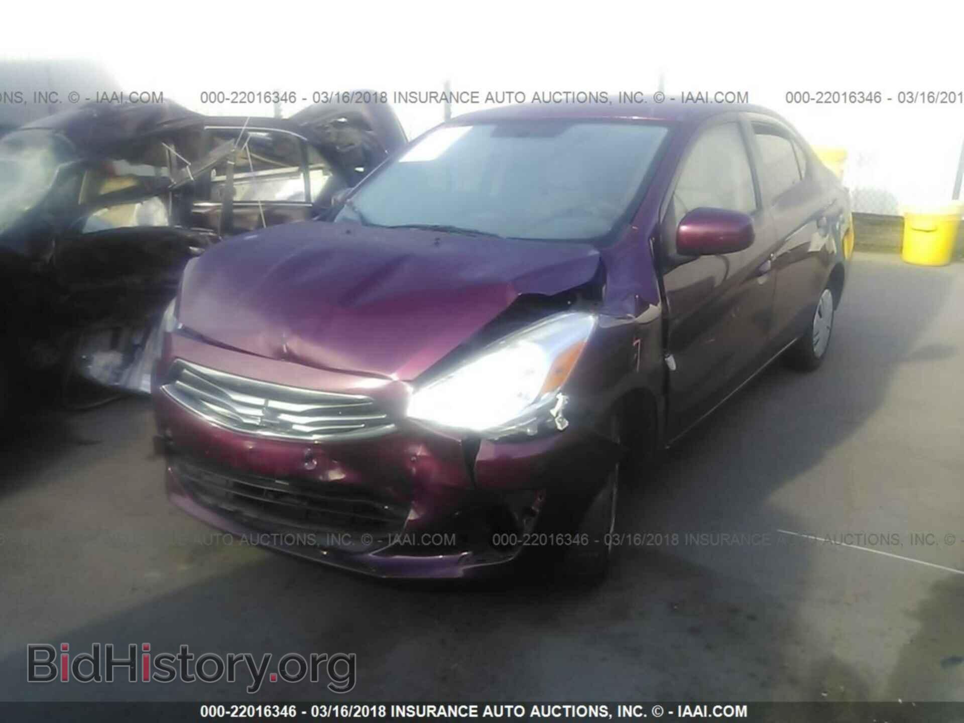 2017 Mitsubishi Mirage - VIN: ML32F3FJ2HHF05582 - Фото 2