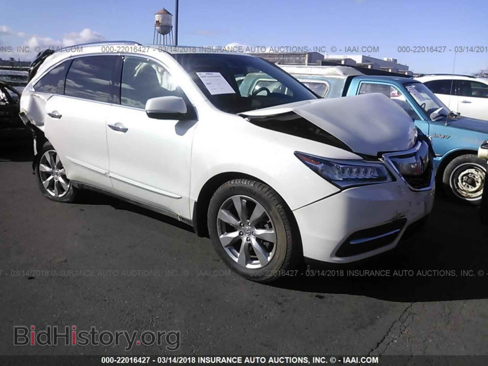 Photo 5FRYD4H99GB041626 - Acura Mdx 2016