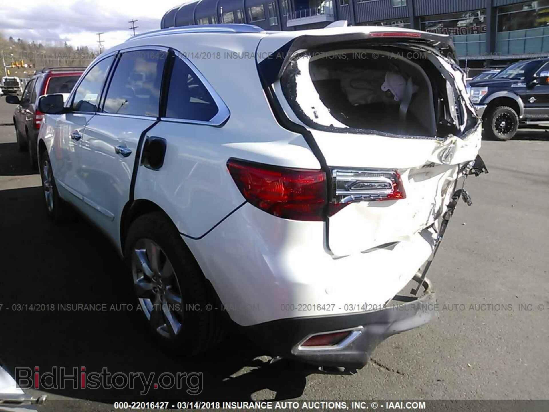2016 Acura Mdx - VIN: 5FRYD4H99GB041626 - Фото 3