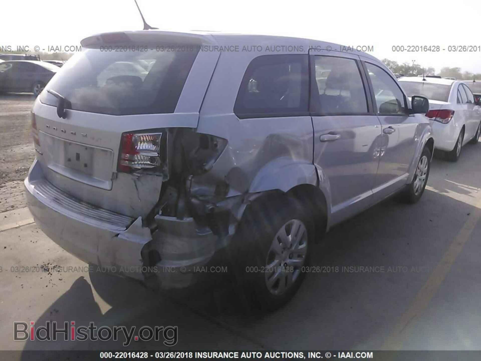 2014 Dodge Journey - VIN: 3C4PDCAB9ET268494 - Фото 4