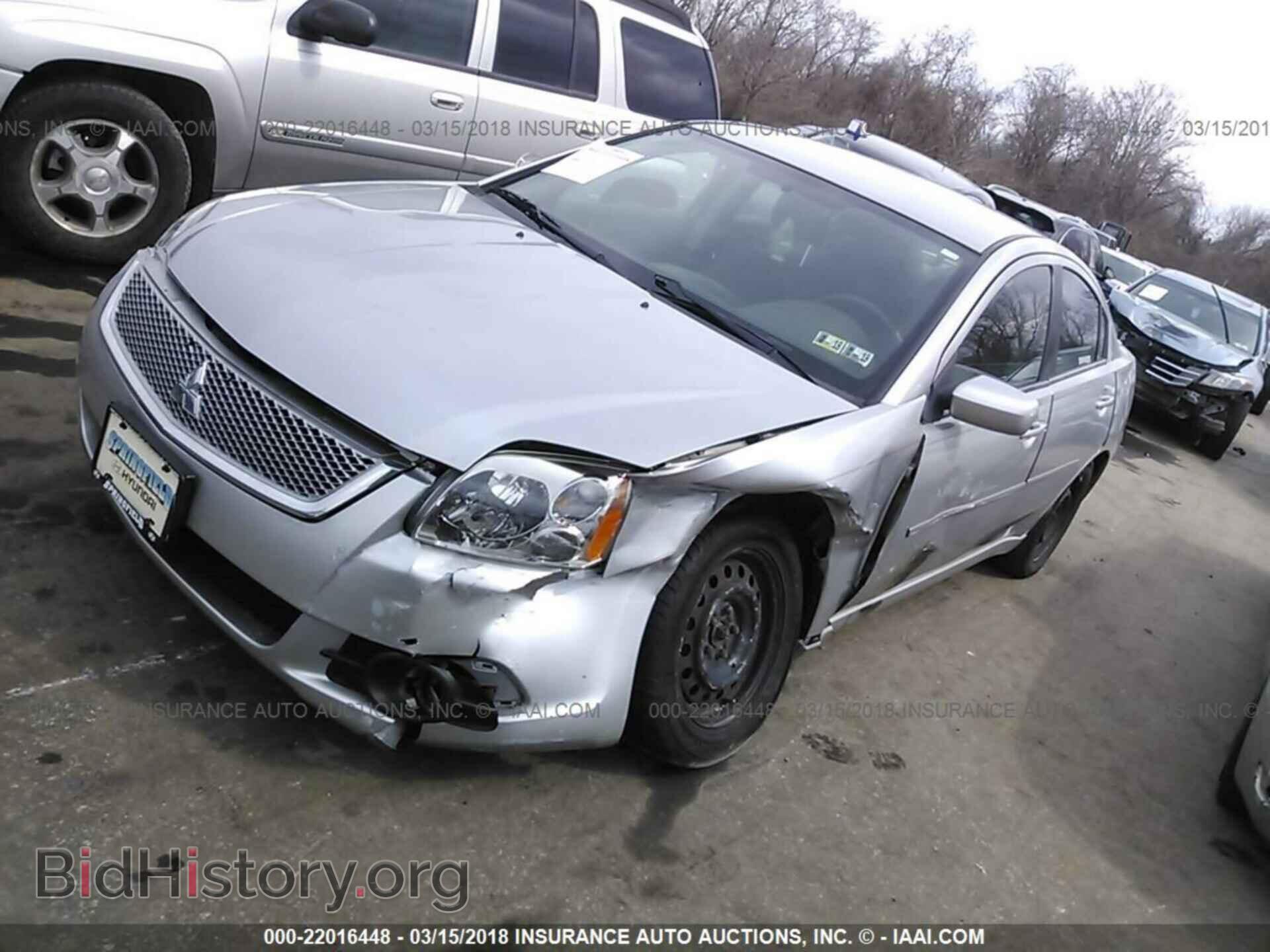 2012 Mitsubishi Galant - VIN: 4A32B3FF5CE014559 - Фото 2