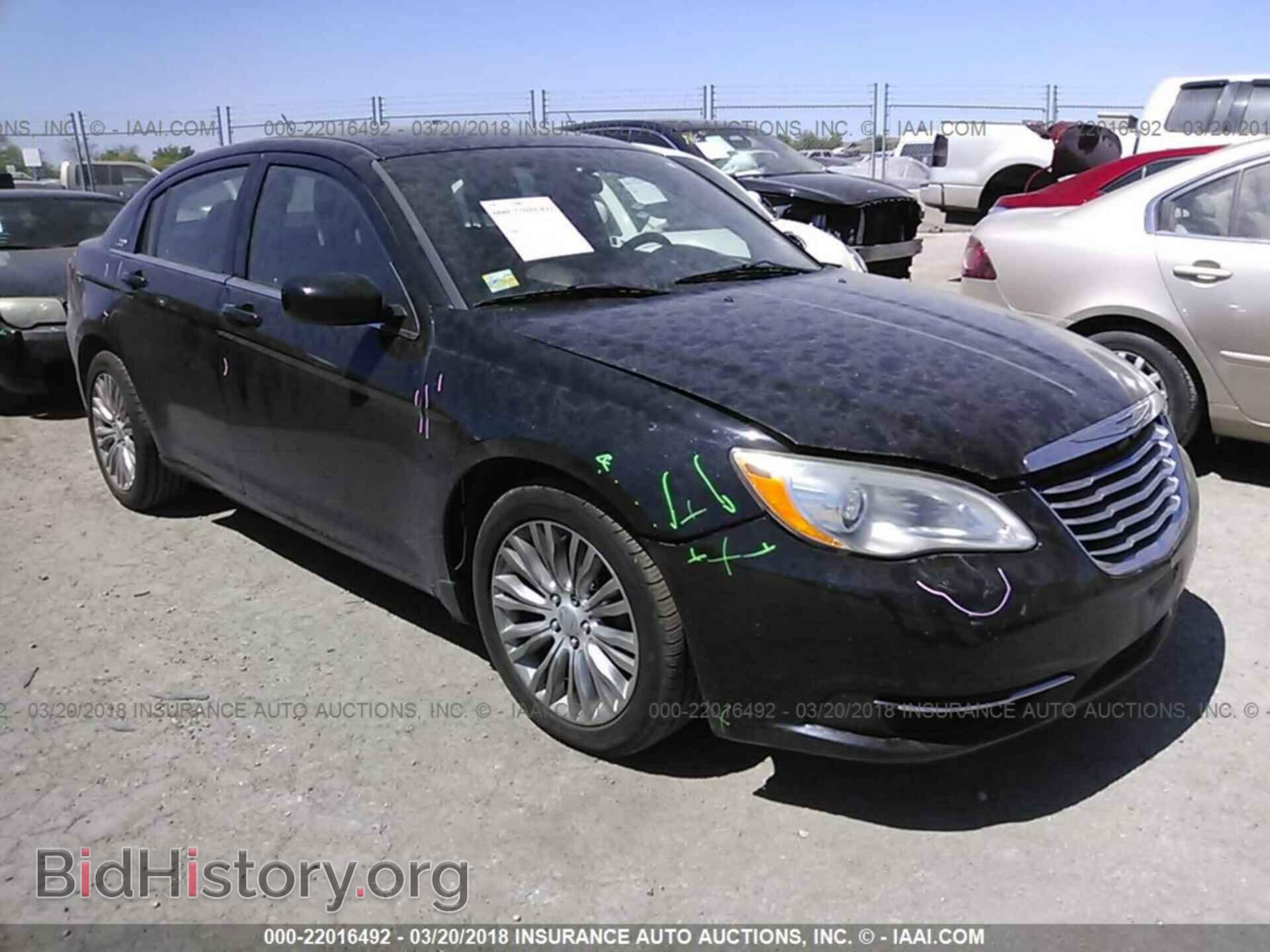 Фотография 1C3CCBAB3CN248836 - Chrysler 200 2012