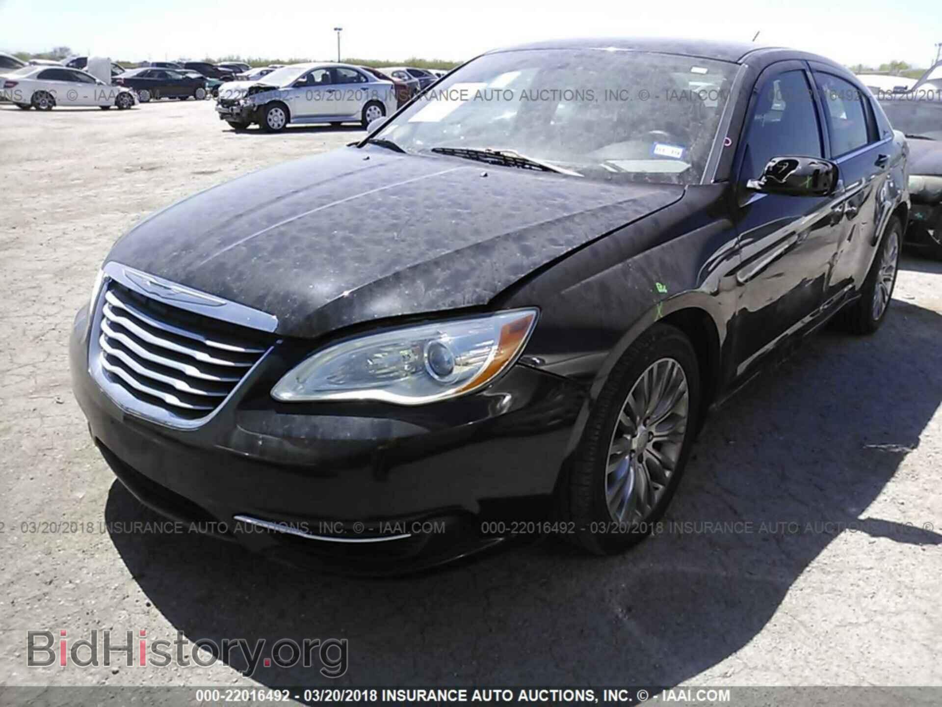 2012 Chrysler 200 - VIN: 1C3CCBAB3CN248836 - Фото 2