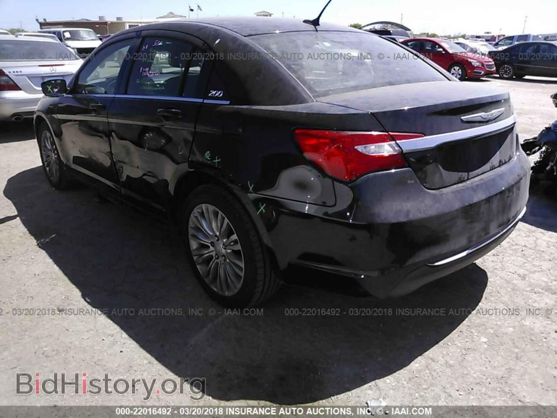 2012 Chrysler 200 - VIN: 1C3CCBAB3CN248836 - Фото 3