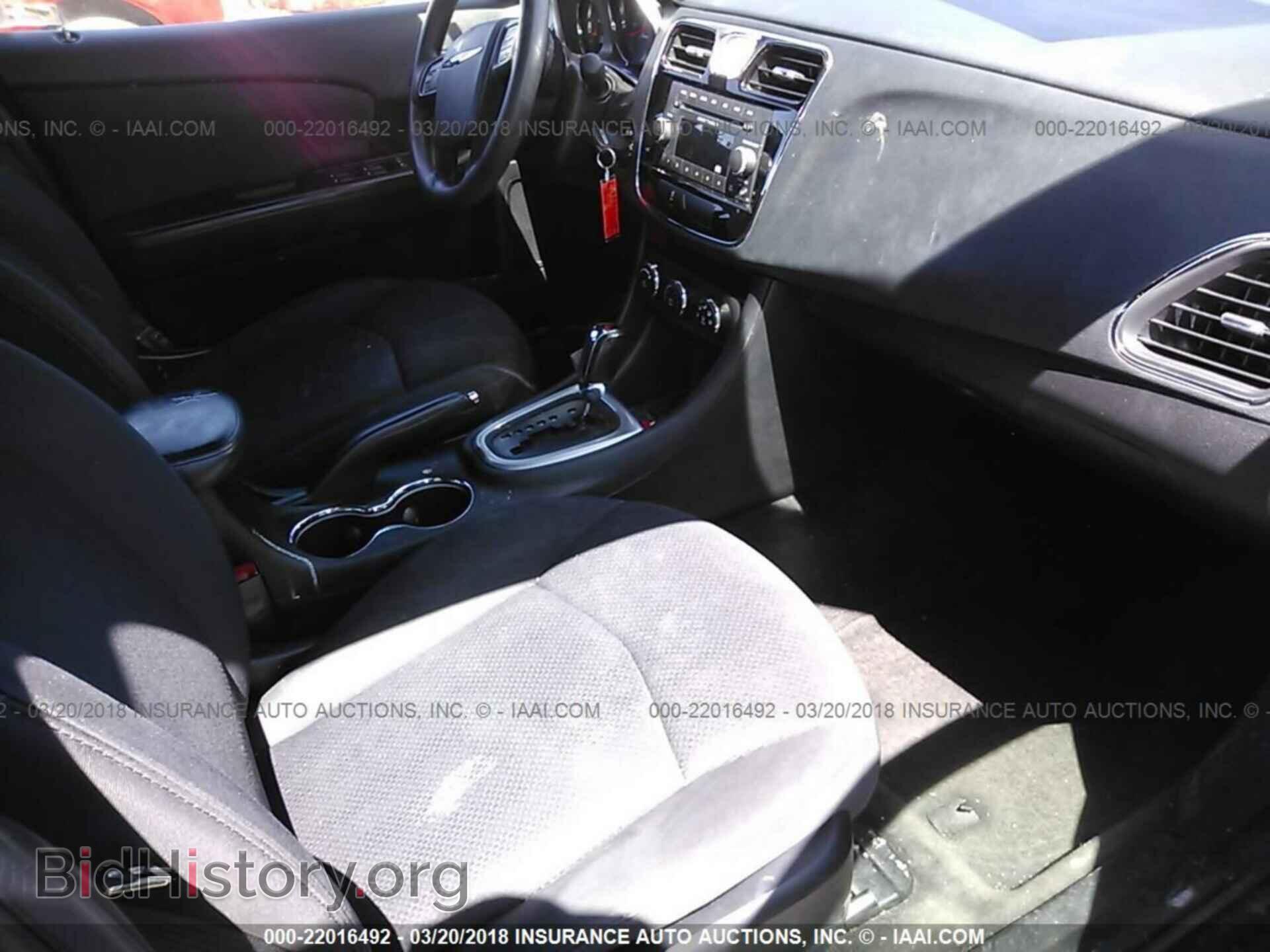 2012 Chrysler 200 - VIN: 1C3CCBAB3CN248836 - Фото 5