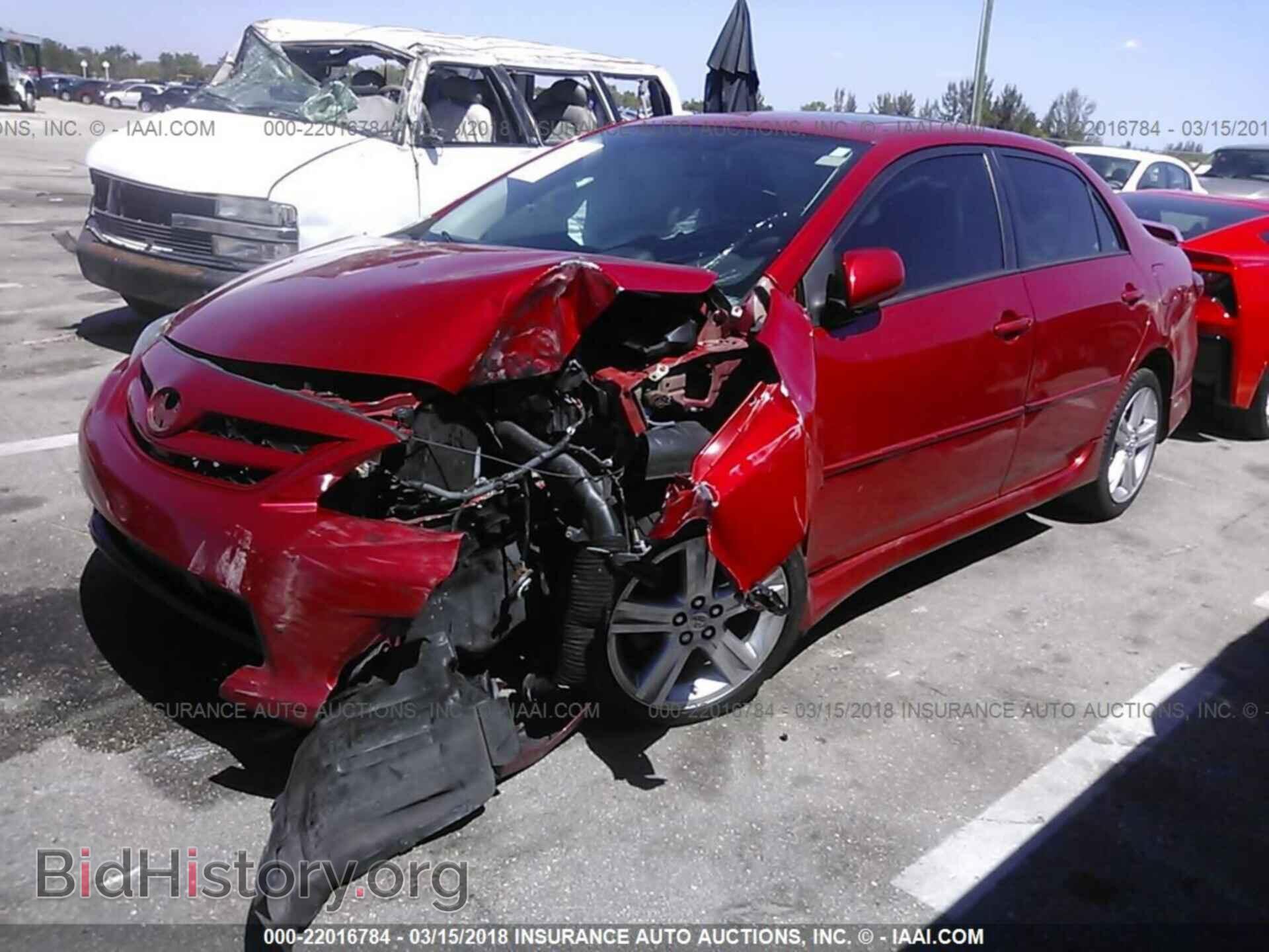 2013 Toyota Corolla - VIN: 2T1BU4EE6DC032097 - Фото 2