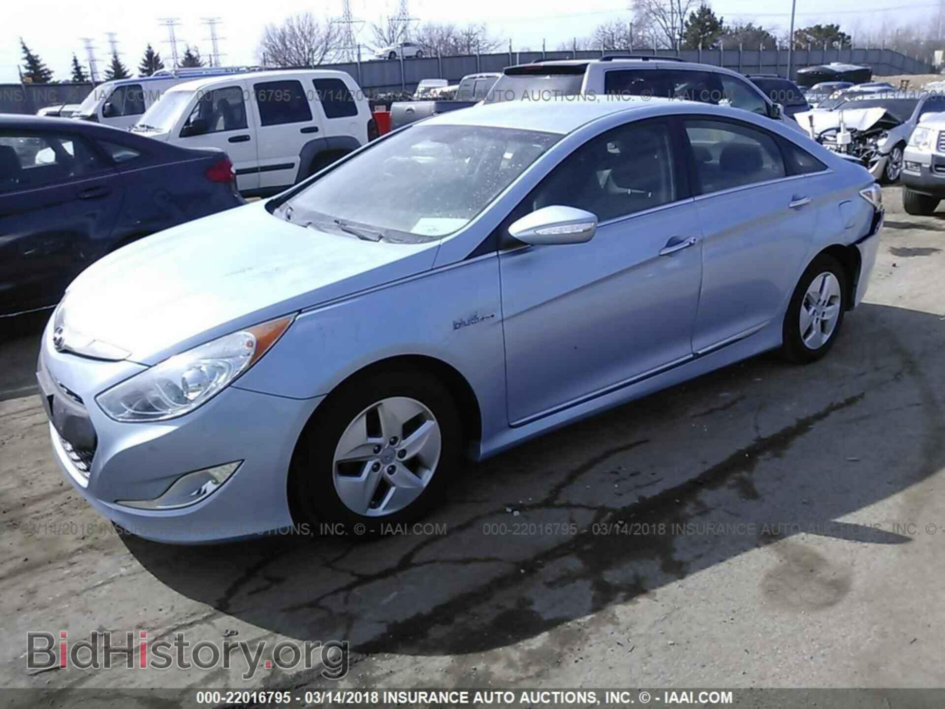 2012 Hyundai Sonata - VIN: KMHEC4A43CA046454 - Фото 2