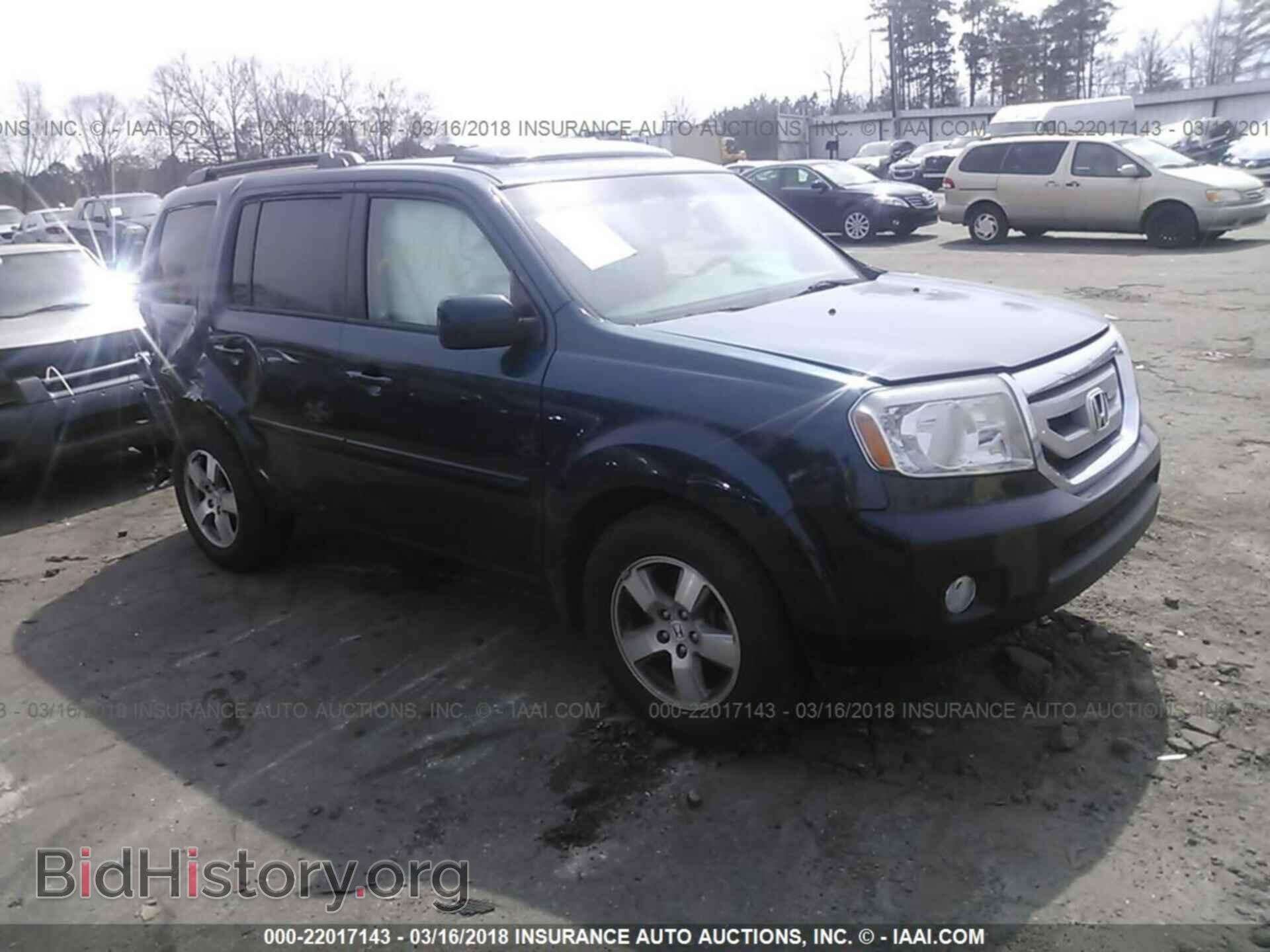 Фотография 5FNYF3H56BB019417 - Honda Pilot 2011