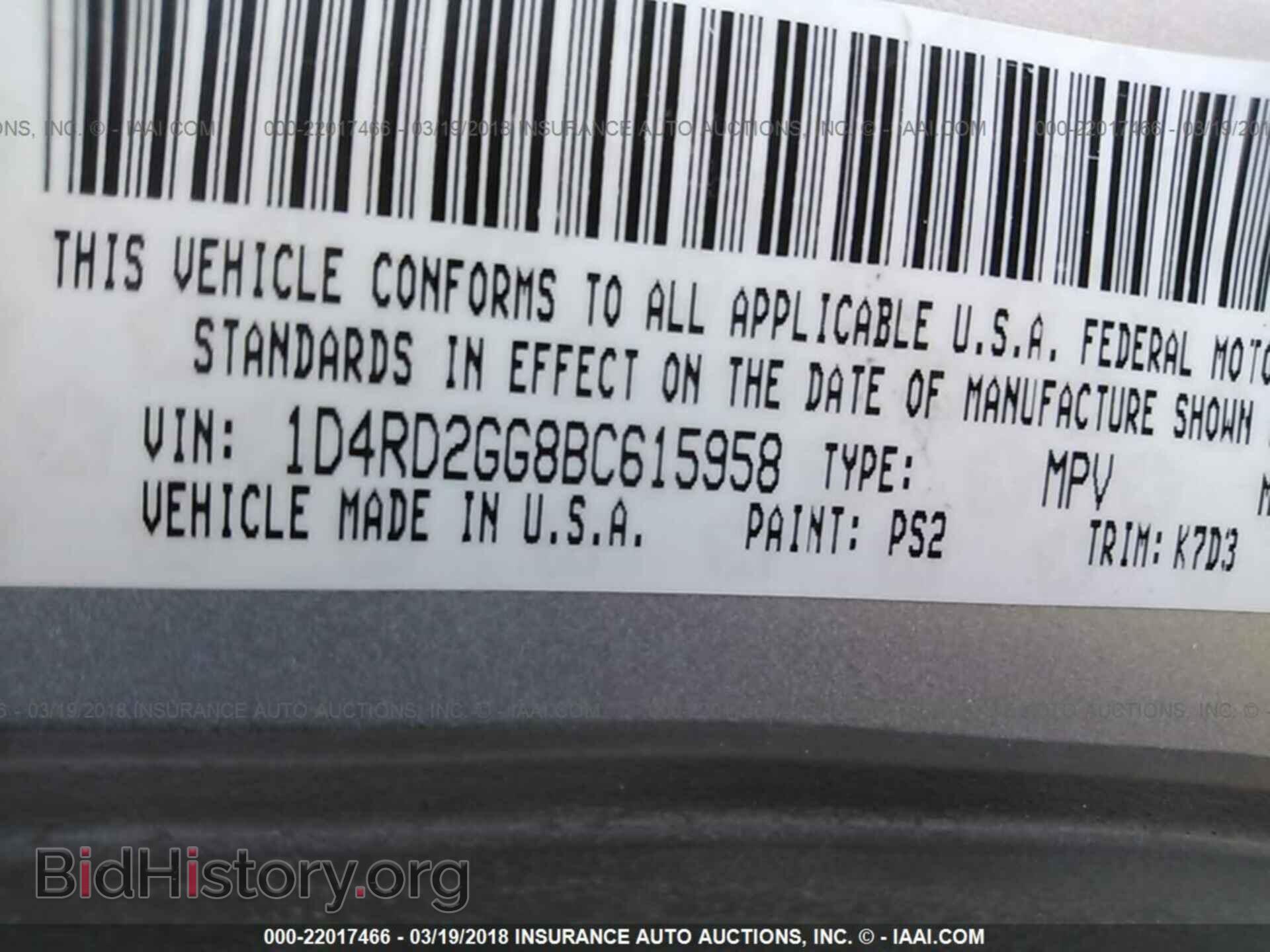 2011 Dodge Durango - VIN: 1D4RD2GG8BC615958 - Photo 9