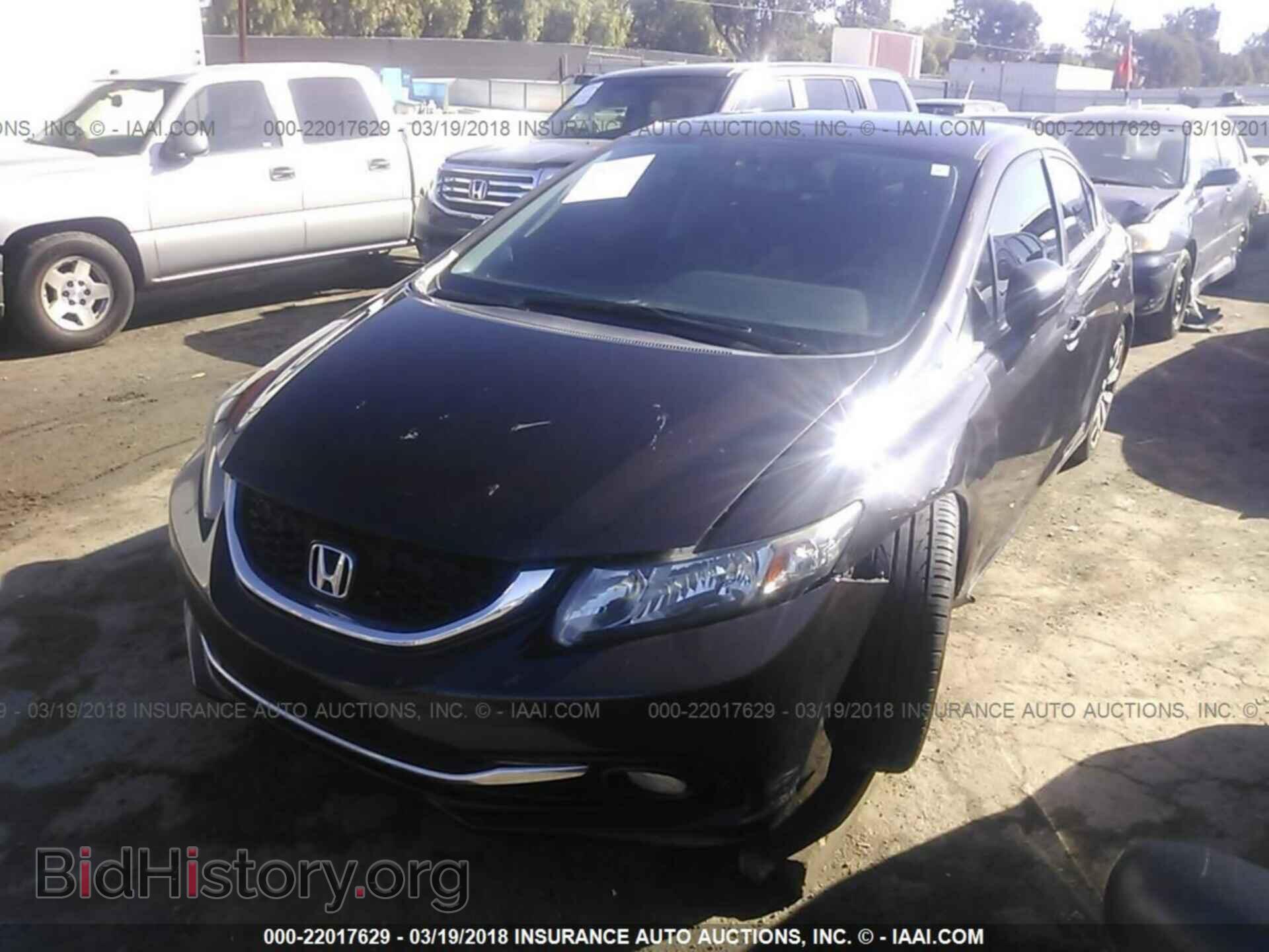 2014 Honda Civic - VIN: 2HGFB2F98EH515077 - Фото 2