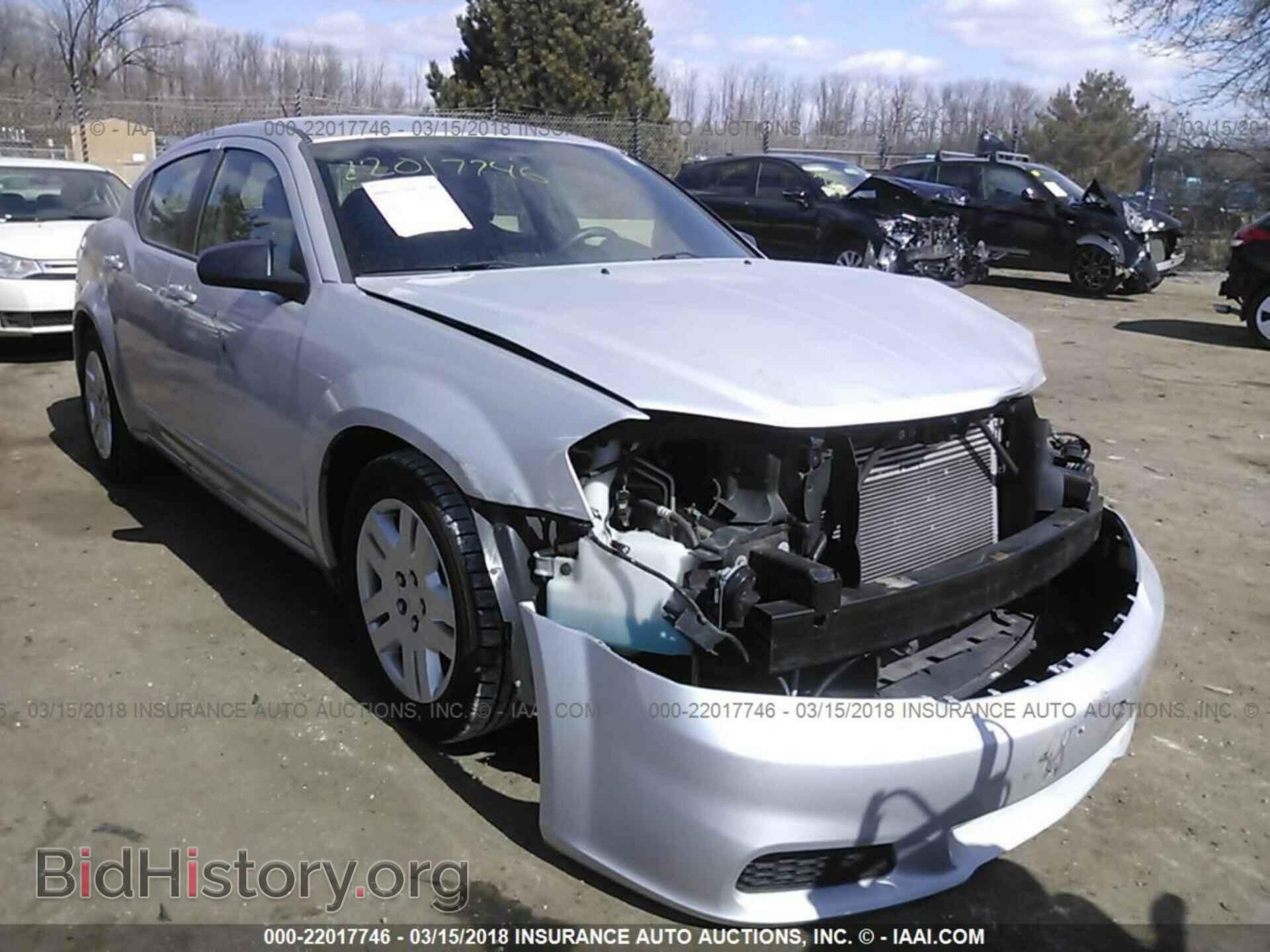 Photo 1C3CDZAB4CN322528 - Dodge Avenger 2012