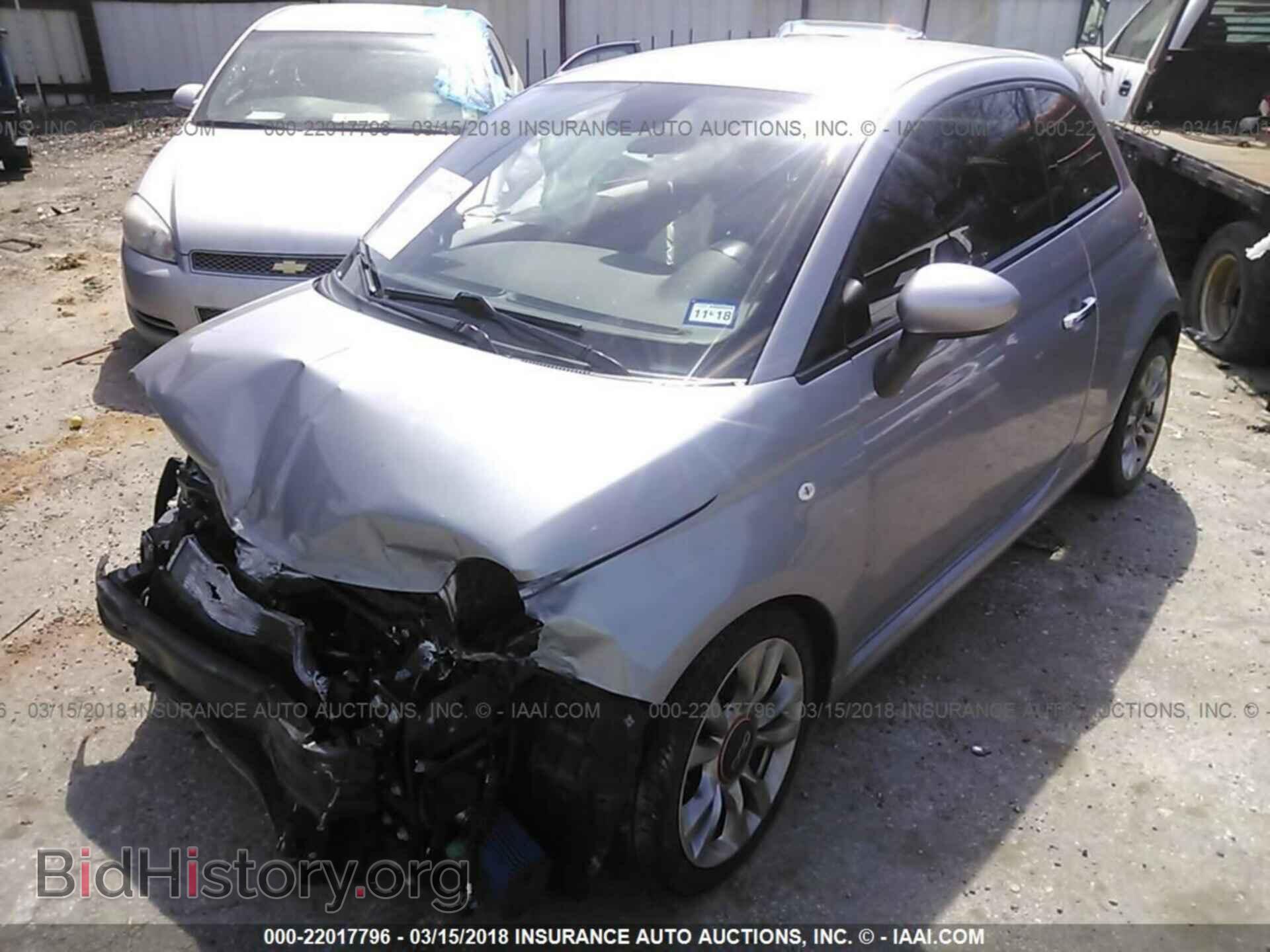 2015 Fiat 500 - VIN: 3C3CFFBR8FT579765 - Photo 2