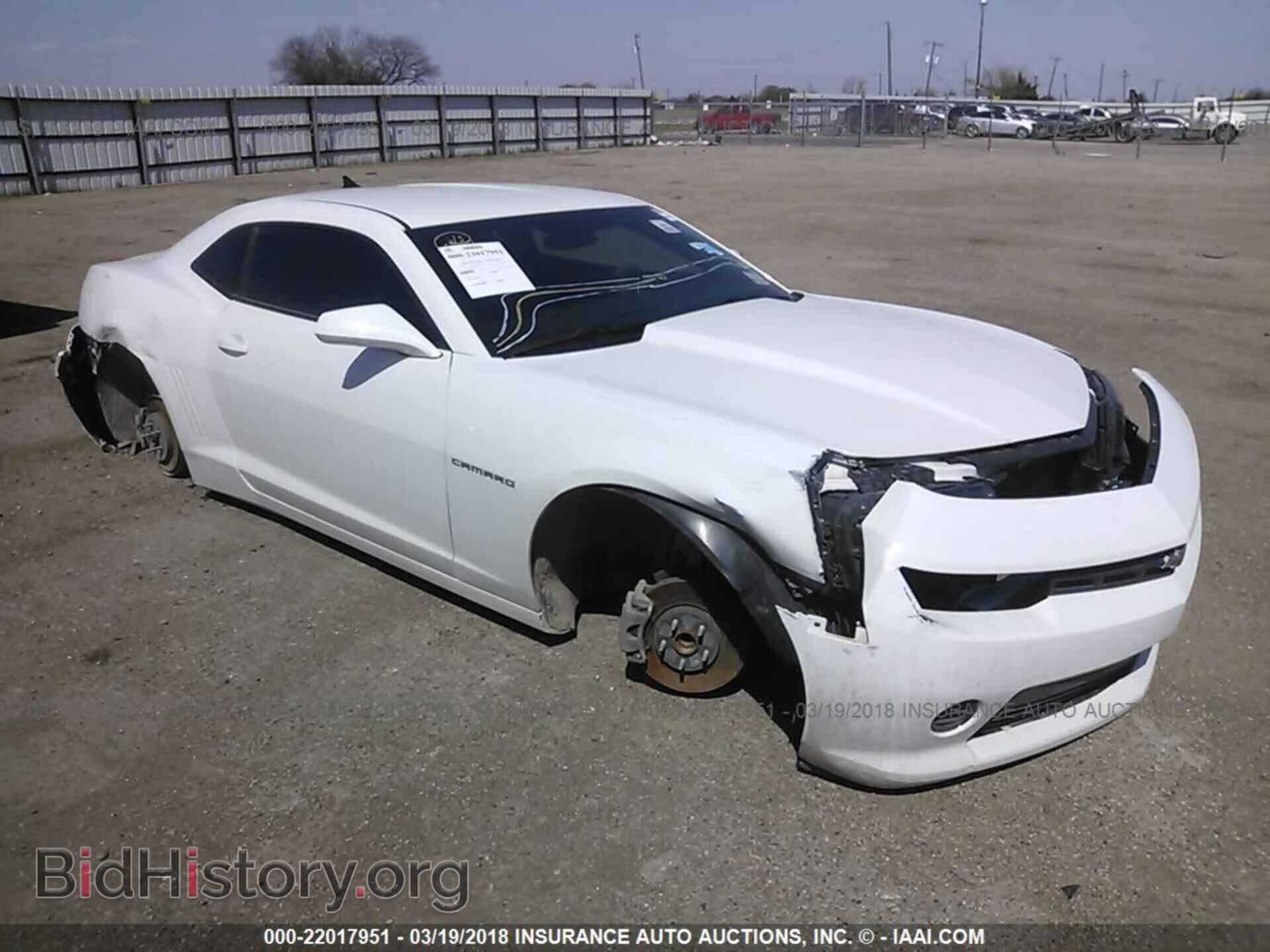 Фотография 2G1FA1E30E9230112 - Chevrolet Camaro 2014