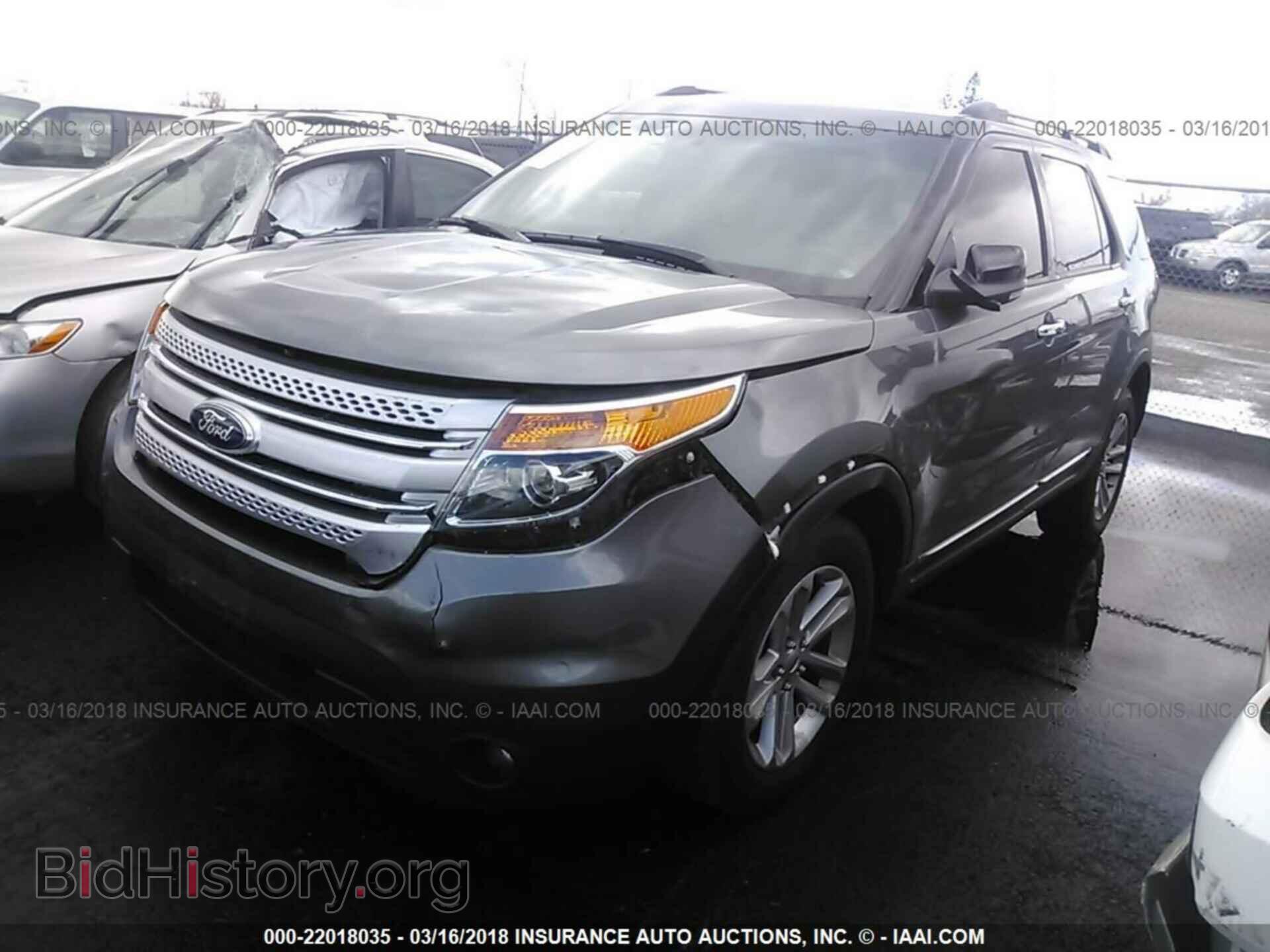 2014 Ford Explorer - VIN: 1FM5K8D85EGC24003 - Фото 2