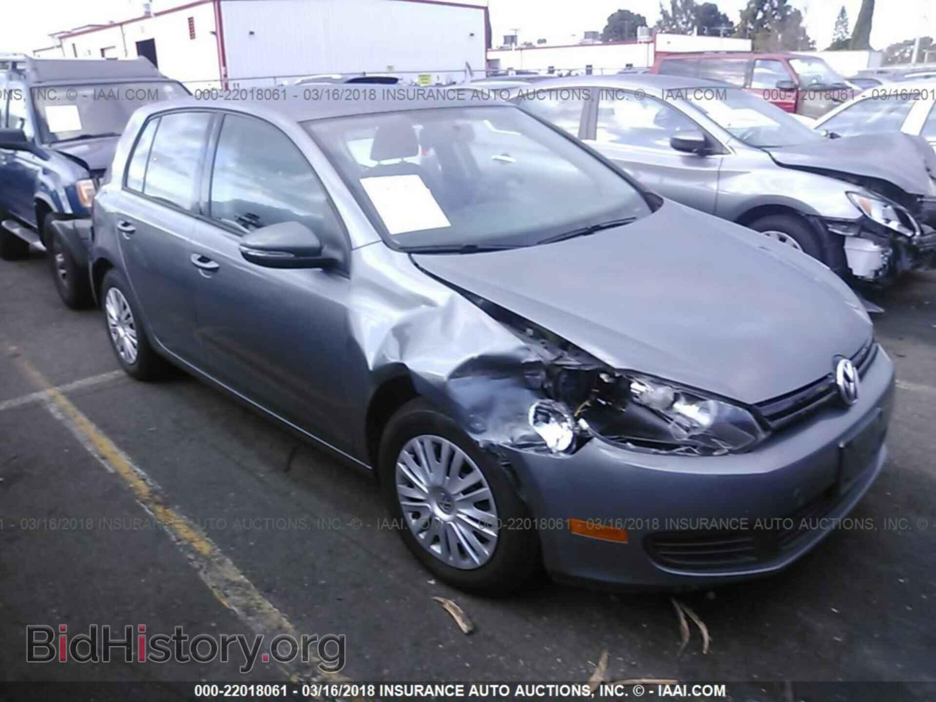 Фотография WVWDB7AJ0CW285327 - Volkswagen Golf 2012