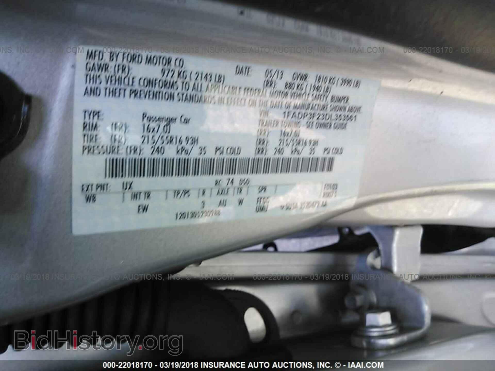 2013 Ford Focus - VIN: 1FADP3F23DL353561 - Photo 9