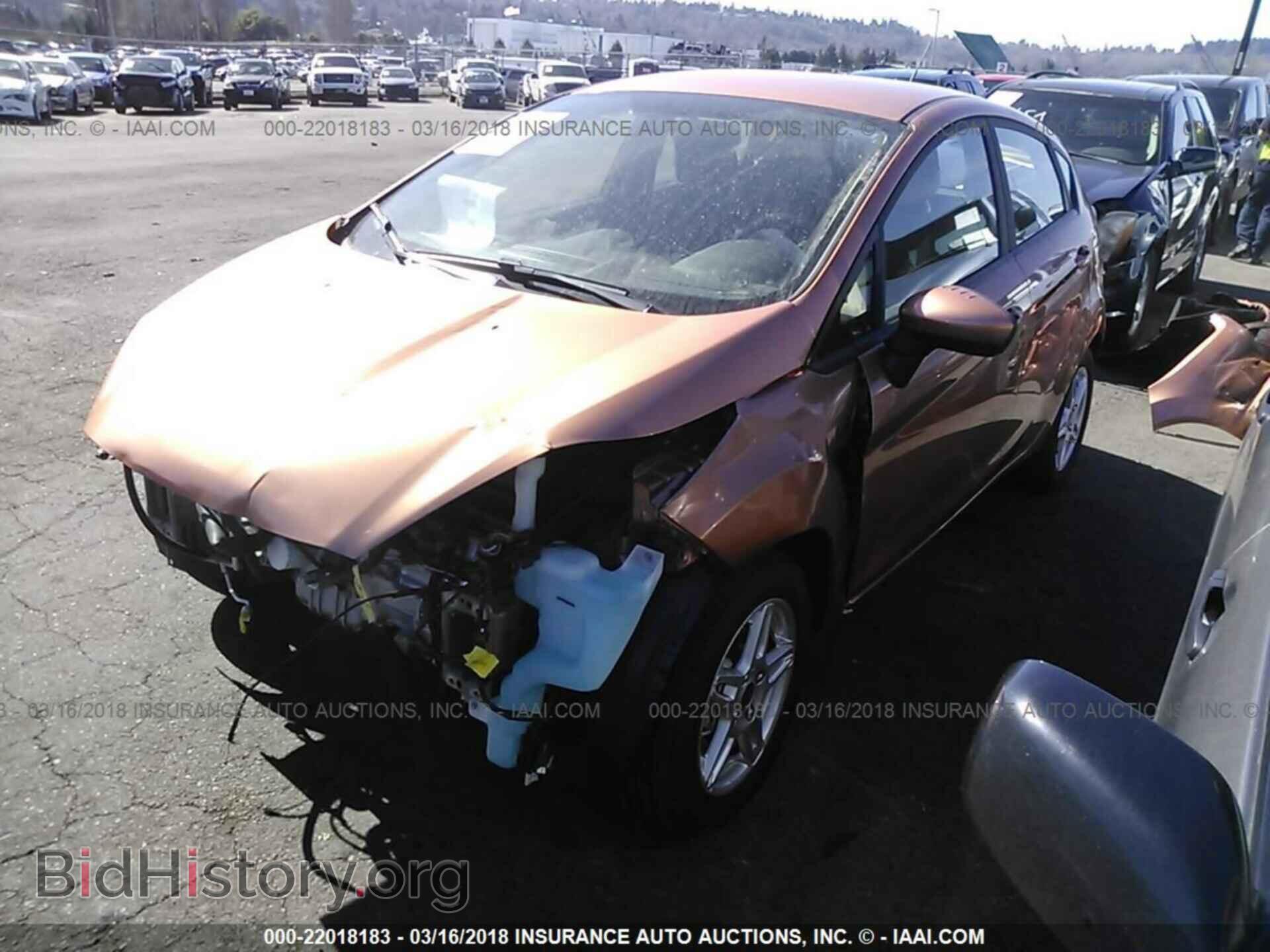 2017 Ford Fiesta - VIN: 3FADP4EJ3HM140497 - Фото 2