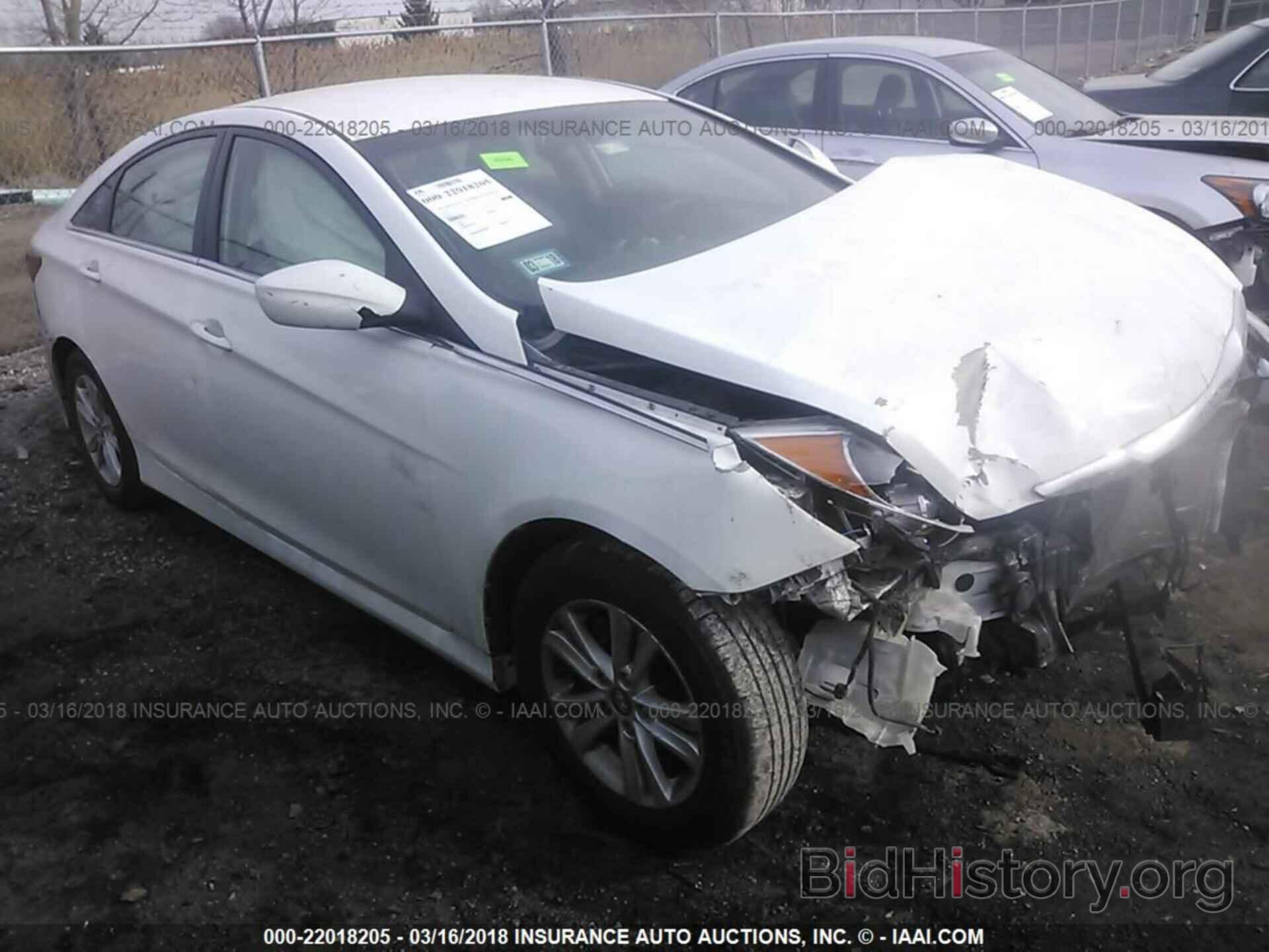 Photo 5NPEB4AC3EH891752 - Hyundai Sonata 2014