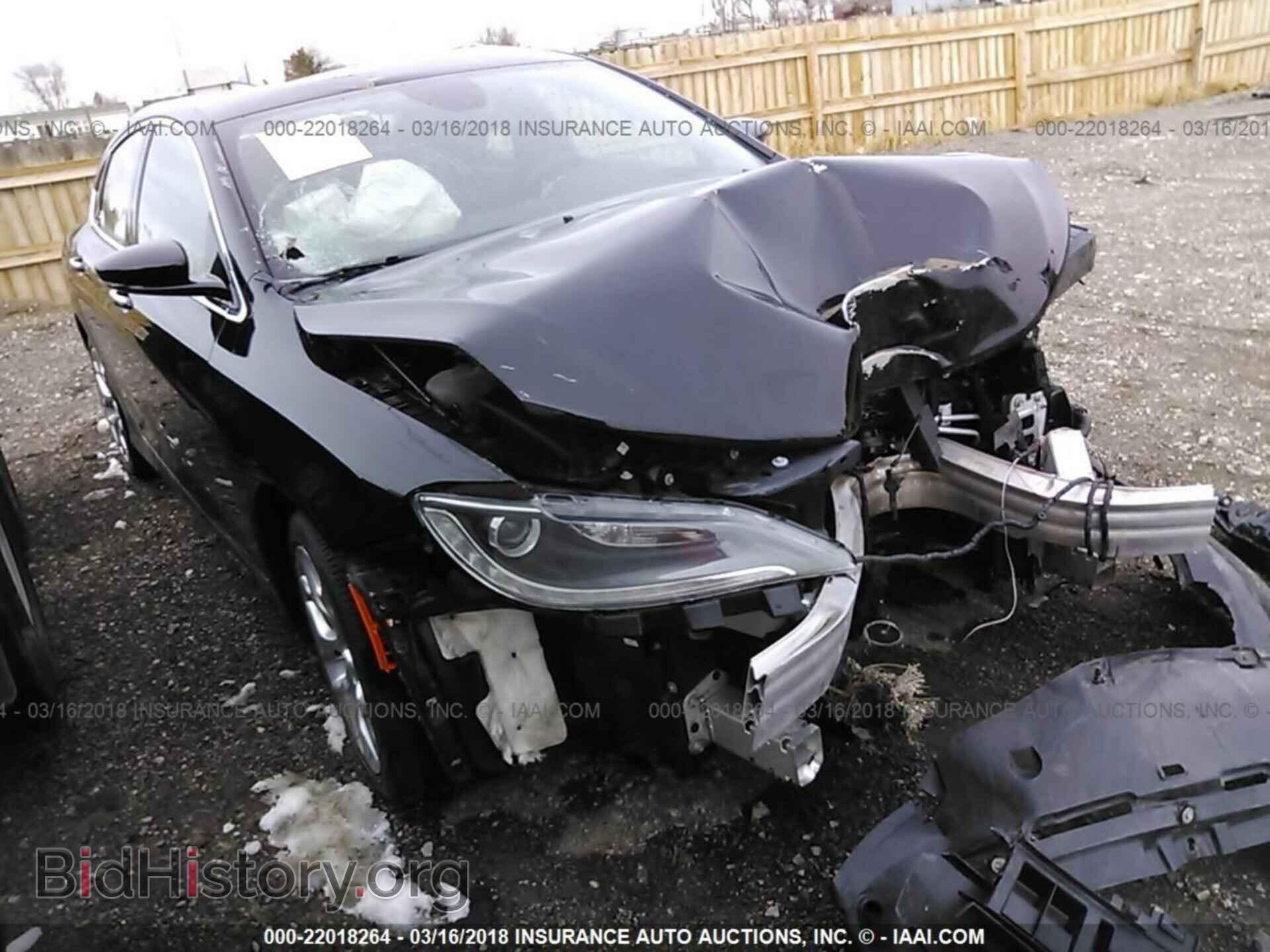Фотография 1C3CCCEG9FN648657 - Chrysler 200 2015