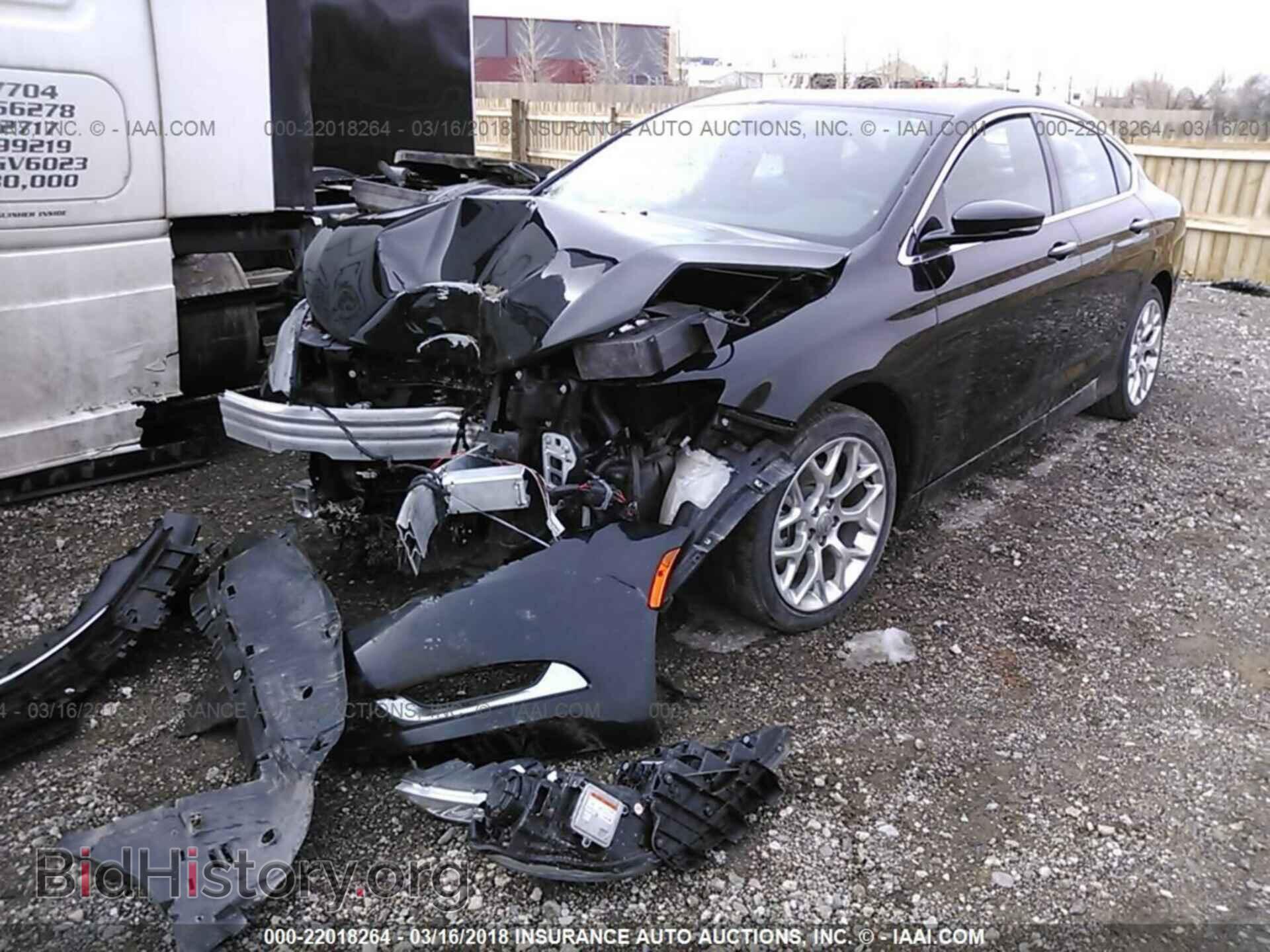 2015 Chrysler 200 - VIN: 1C3CCCEG9FN648657 - Фото 2