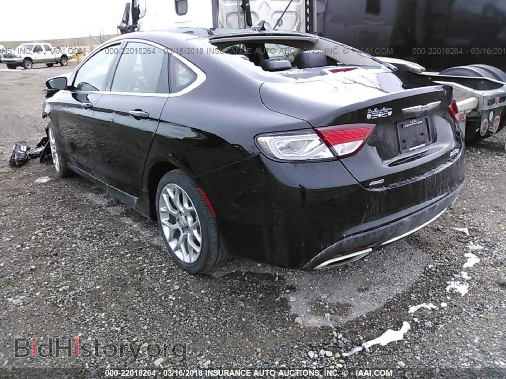 2015 Chrysler 200 - VIN: 1C3CCCEG9FN648657 - Фото 3