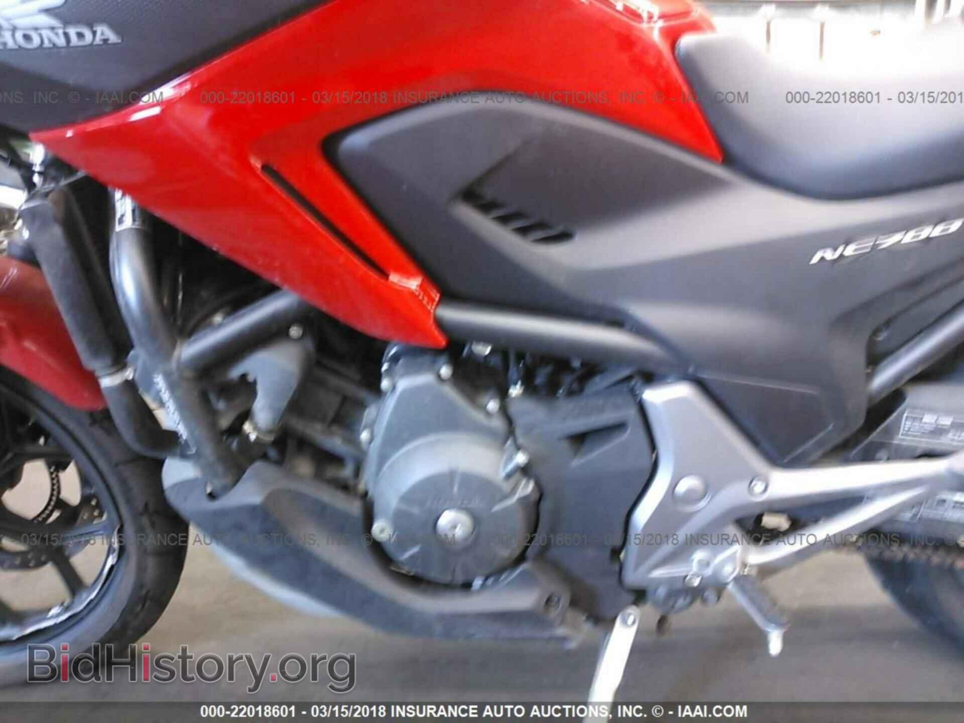 2015 Honda Nc700x - VIN: JH2RC6348FK100271 - Фото 9