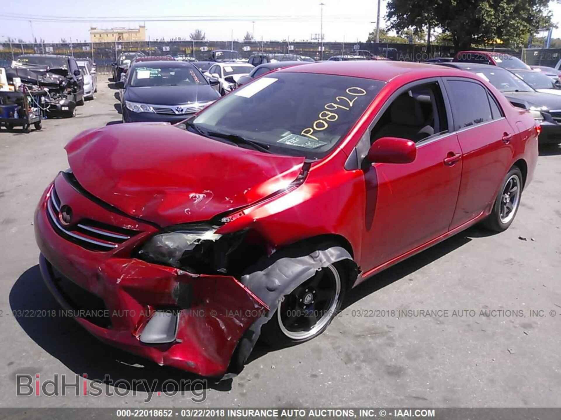 2013 Toyota Corolla - VIN: 5YFBU4EE2DP089204 - Фото 2