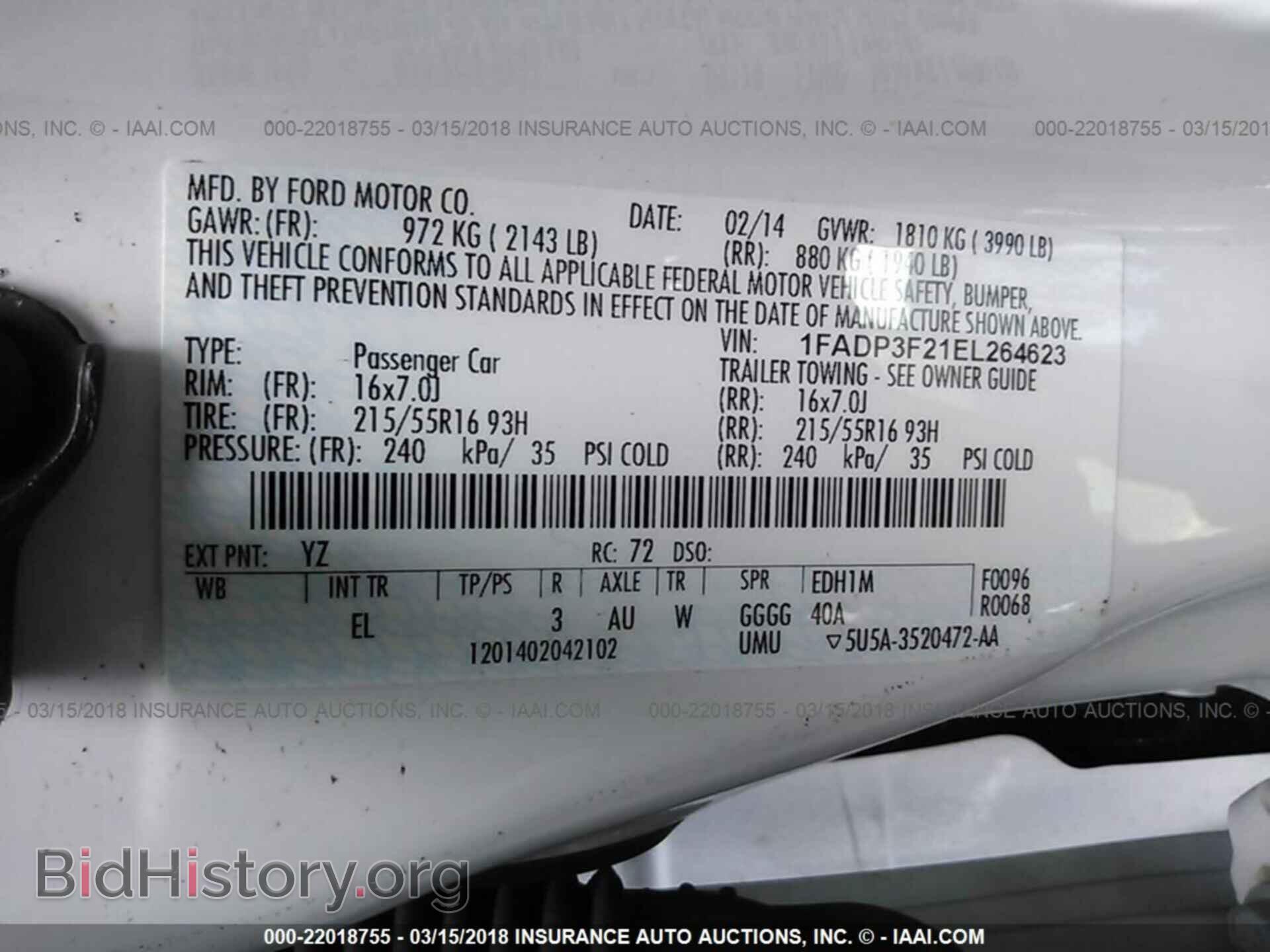 2014 Ford Focus - VIN: 1FADP3F21EL264623 - Photo 9