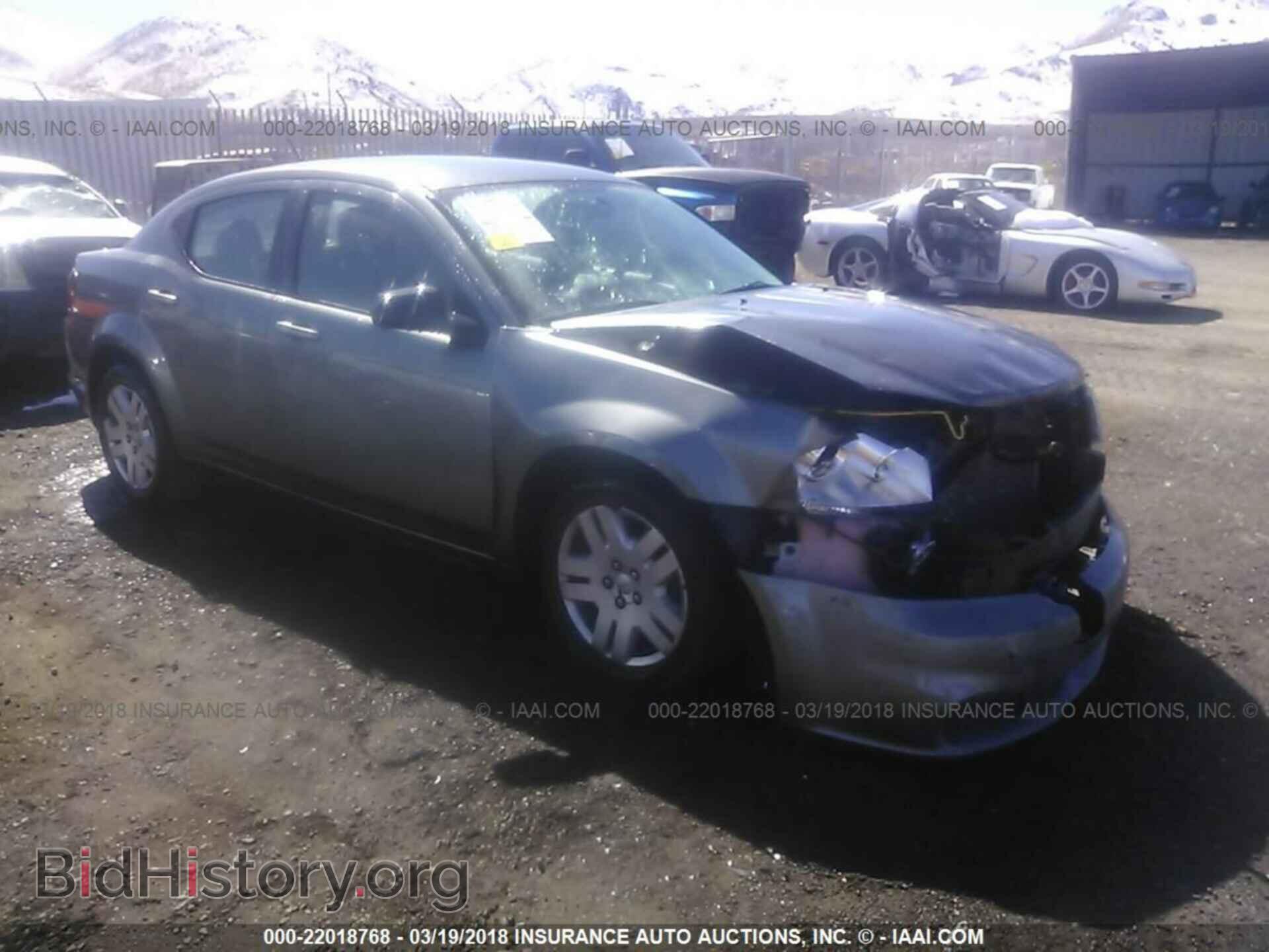 Photo 1C3CDZAB7CN285829 - Dodge Avenger 2012