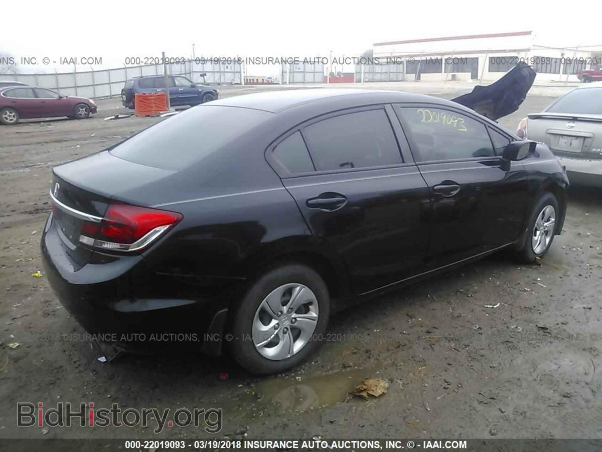 2013 Honda Civic - VIN: 19XFB2F59DE061492 - Фото 4
