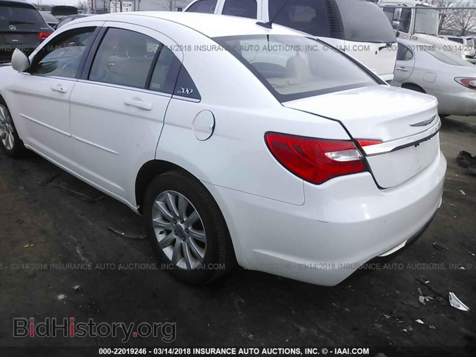 2012 Chrysler 200 - VIN: 1C3CCBBB9CN155009 - Фото 3