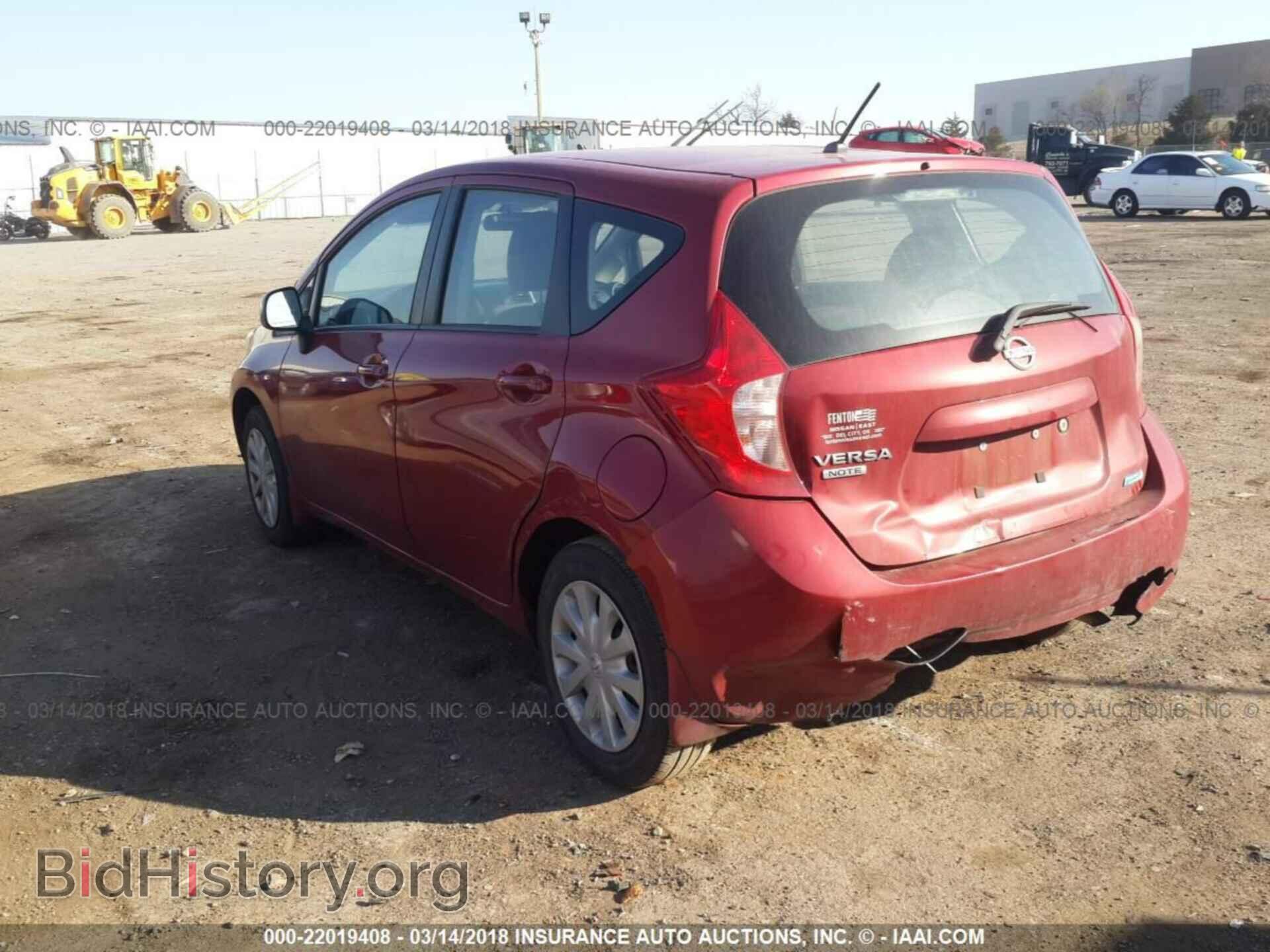 2014 Nissan Versa note - VIN: 3N1CE2CP7EL436621 - Фото 3